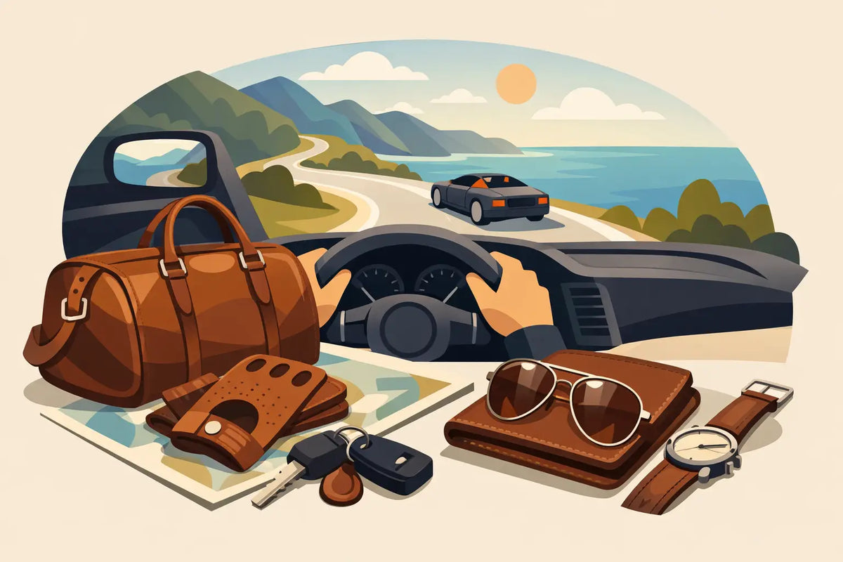 Best Leather Accessories for Driving Holidays