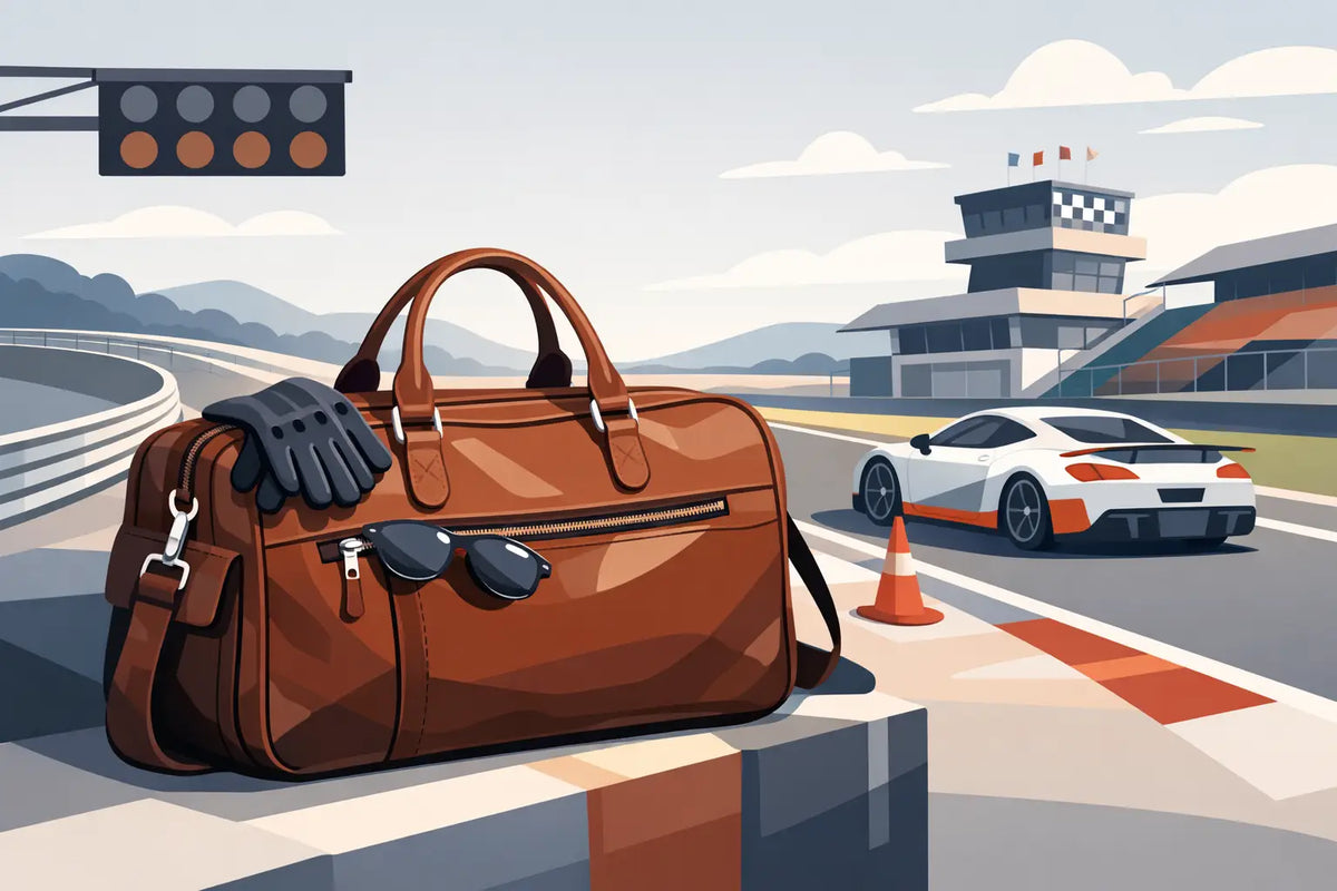 Best Leather Bag for Track Days: What Matters