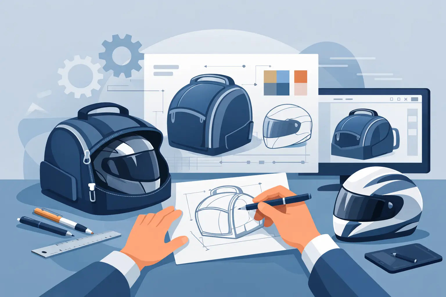 How to Design a Bespoke Helmet Carrier Properly
