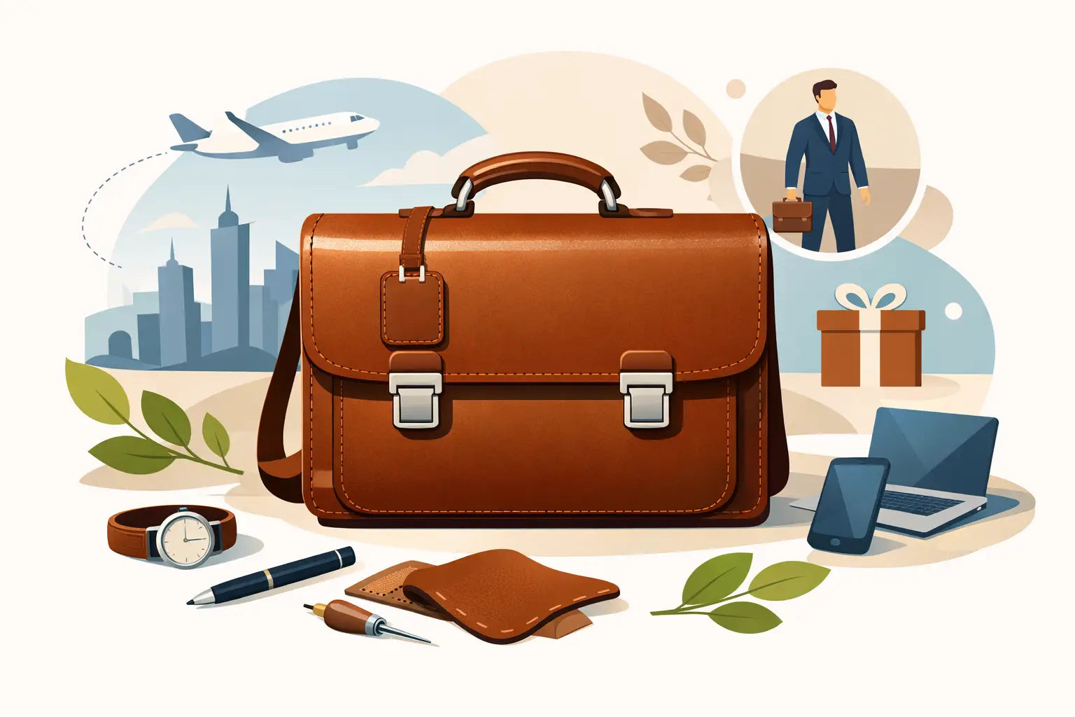 Why Choose a Personalised Leather Briefcase?