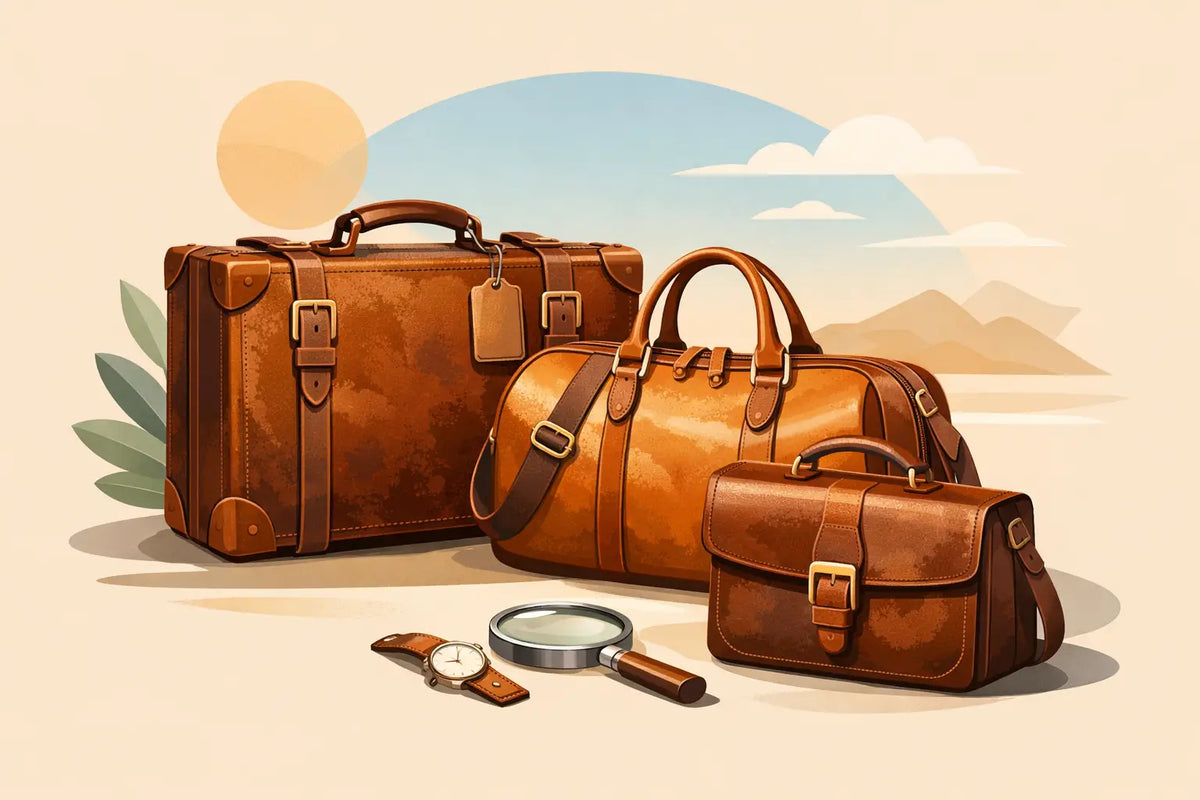 The Discerning Guide to Leather Luggage Patina