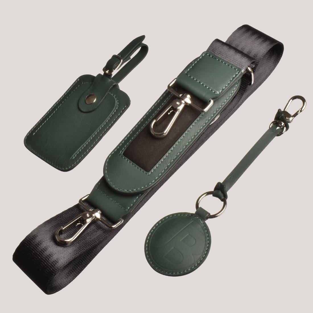 AM 5 Inspired Leather Art GTO Motorsport Holdall 4