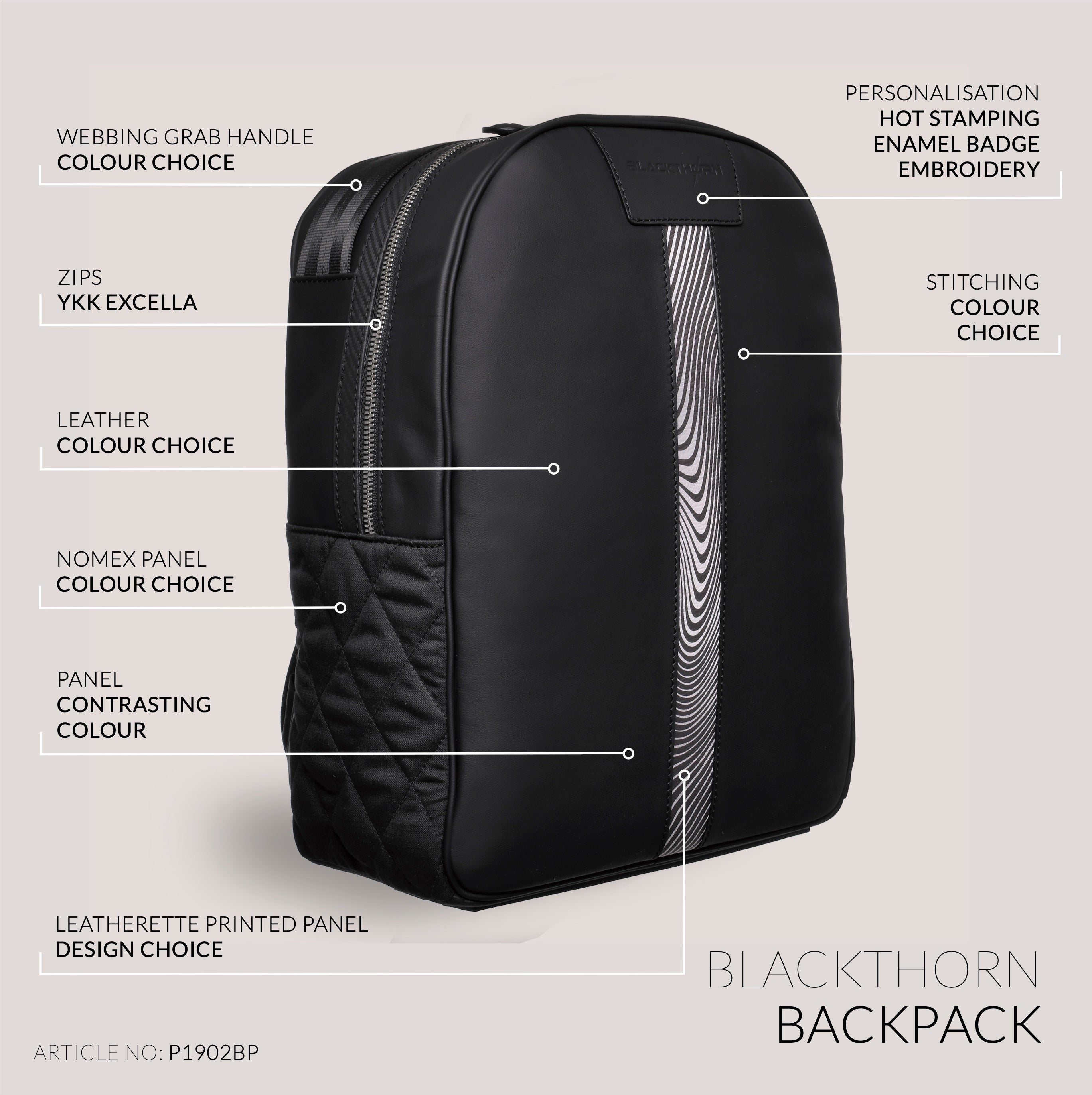 GTO Backpack - Blackthorn Aston Martin Racing
