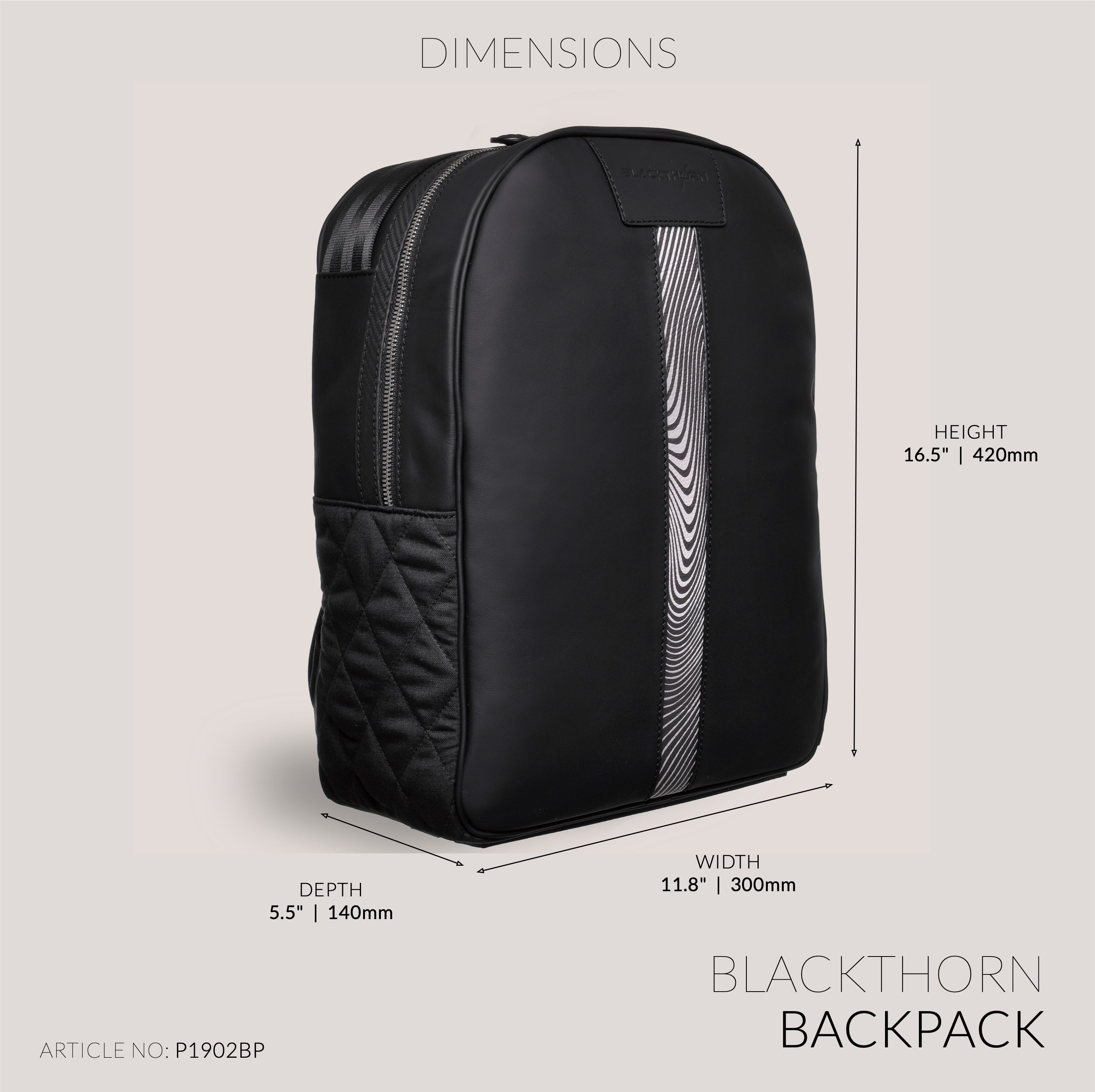 GTO Backpack - Blackthorn Aston Martin Racing