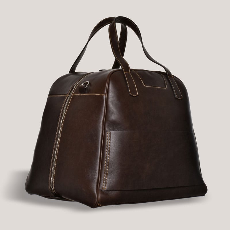 Bespoke Heritage Motorsport Helmet Bag Tuscan Heritage Brown 1