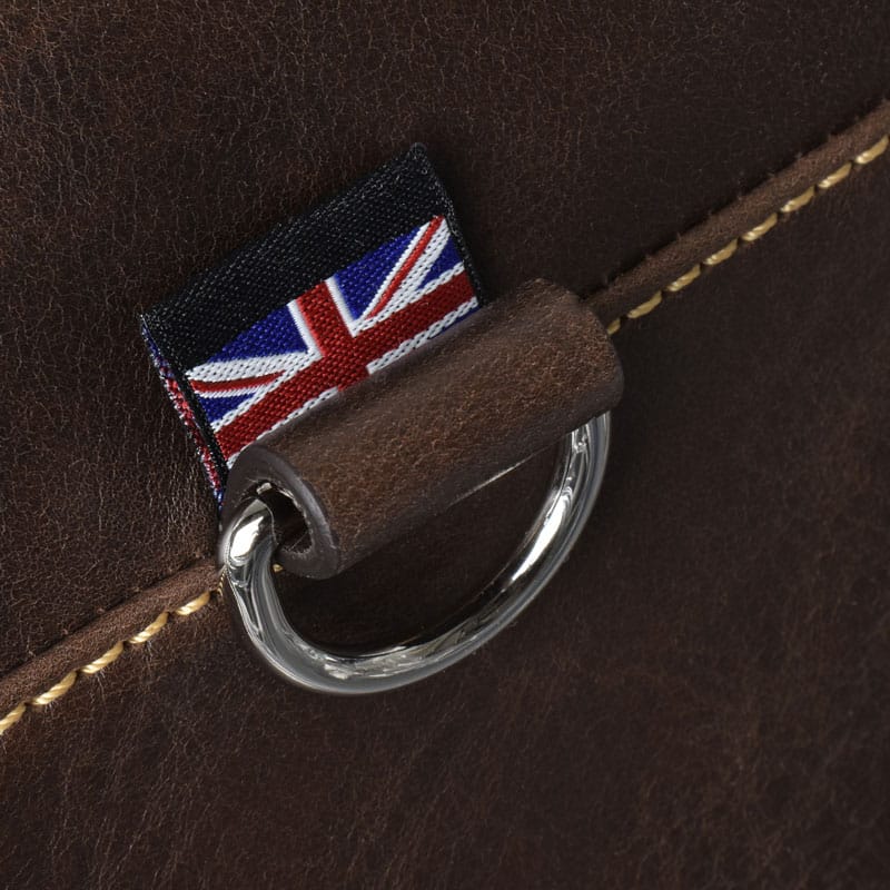 Bespoke Heritage Motorsport Helmet Bag Tuscan Heritage Brown 3