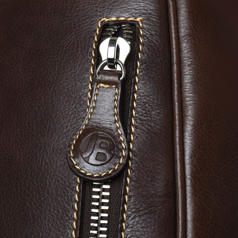 Bespoke Heritage Motorsport Helmet Bag Tuscan Heritage Brown 8