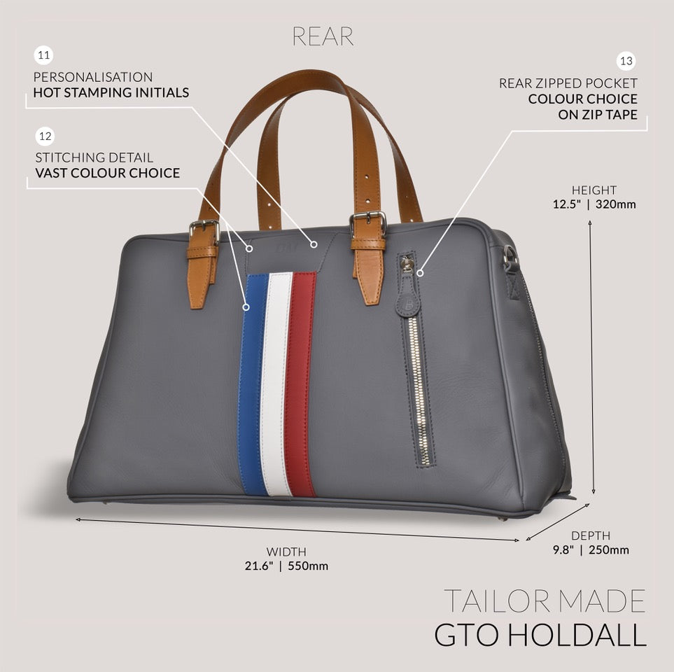 Tailor Made Race Number GTO Holdall