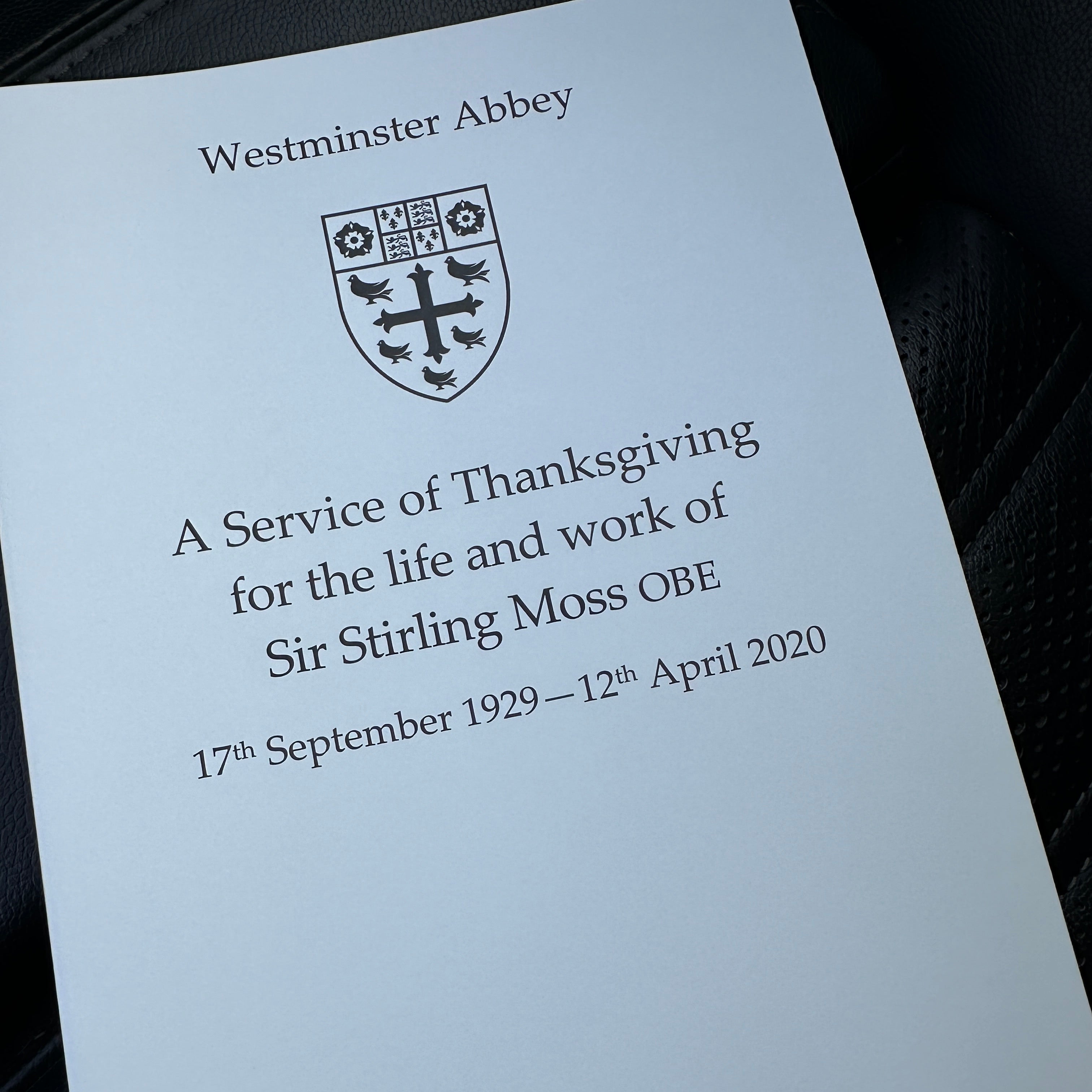 Card Case - Sir Stirling Moss