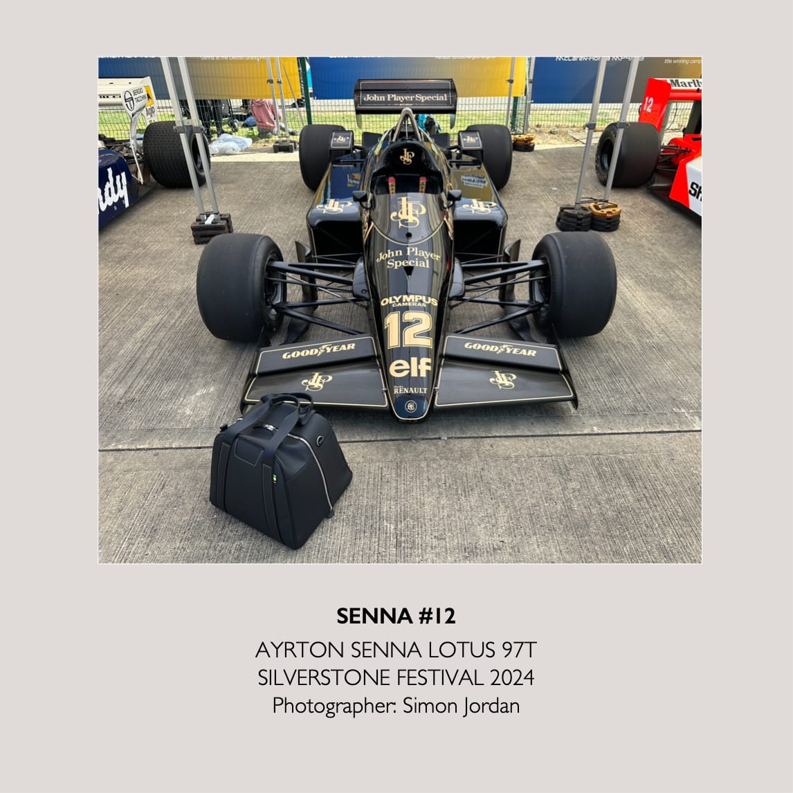 GTO Helmet Bag - Senna 85 Commemorative