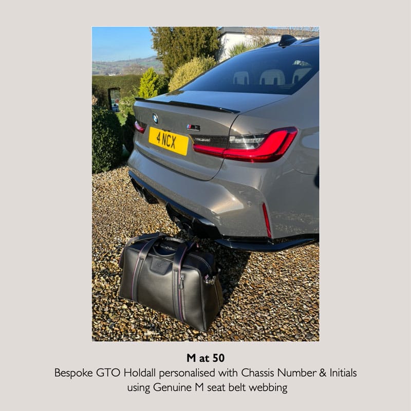 M at 50 GTO Motorsport Holdall 10