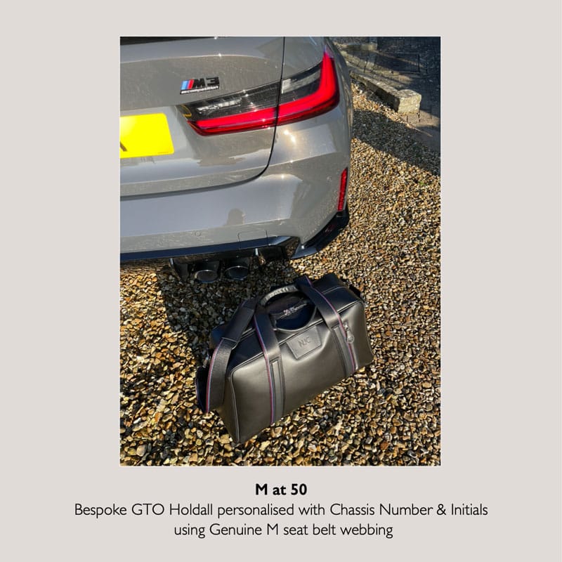 M at 50 GTO Motorsport Holdall 9