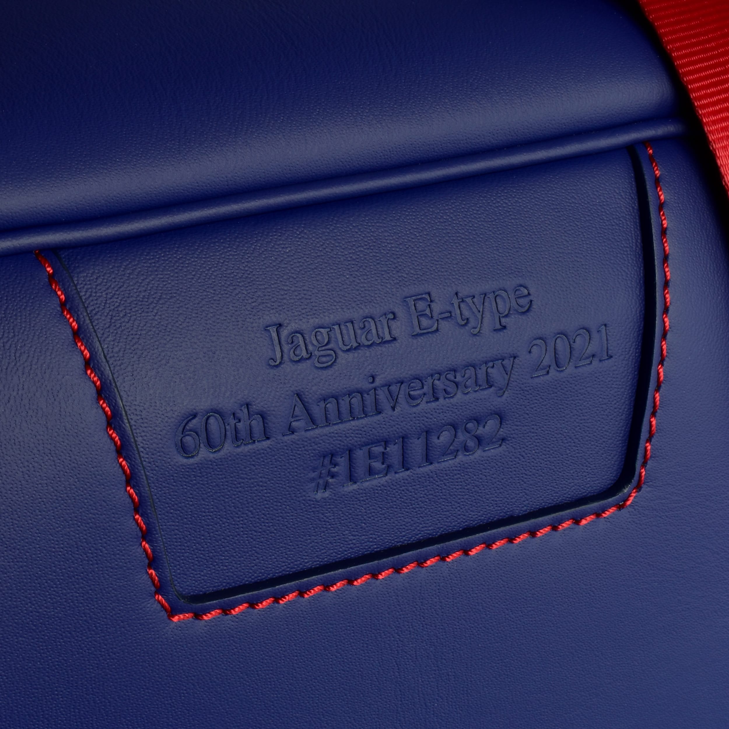 boot case jaguar blue initials