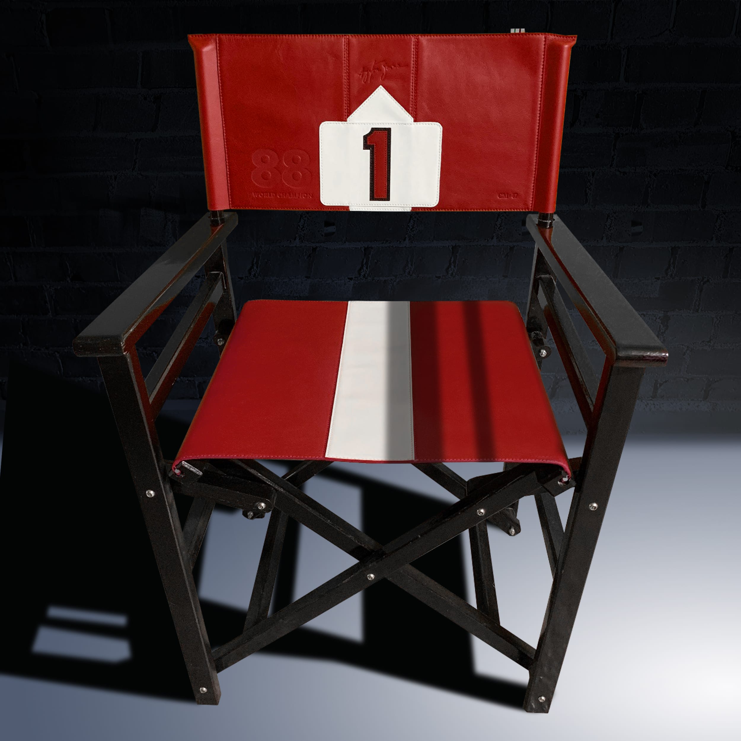 Directors Chairs - Piano Black Finish