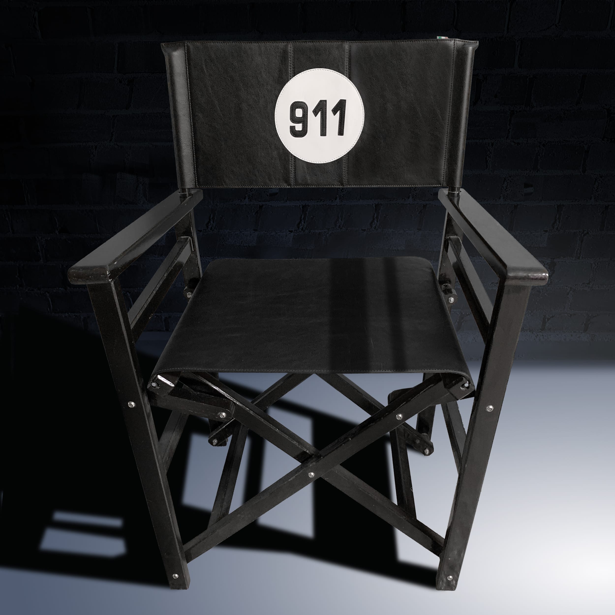 Directors Chairs - Piano Black Finish