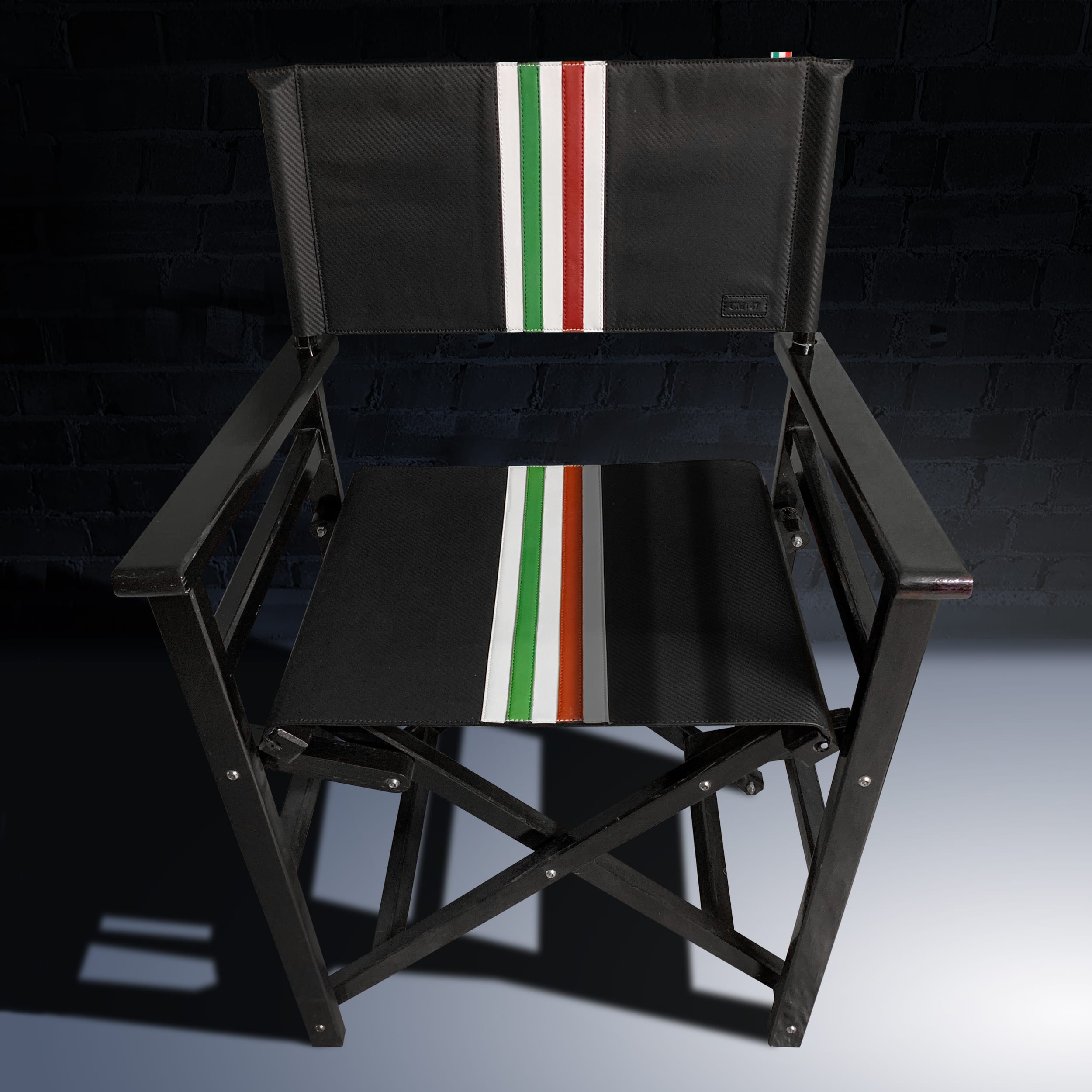 Directors Chairs - Piano Black Finish