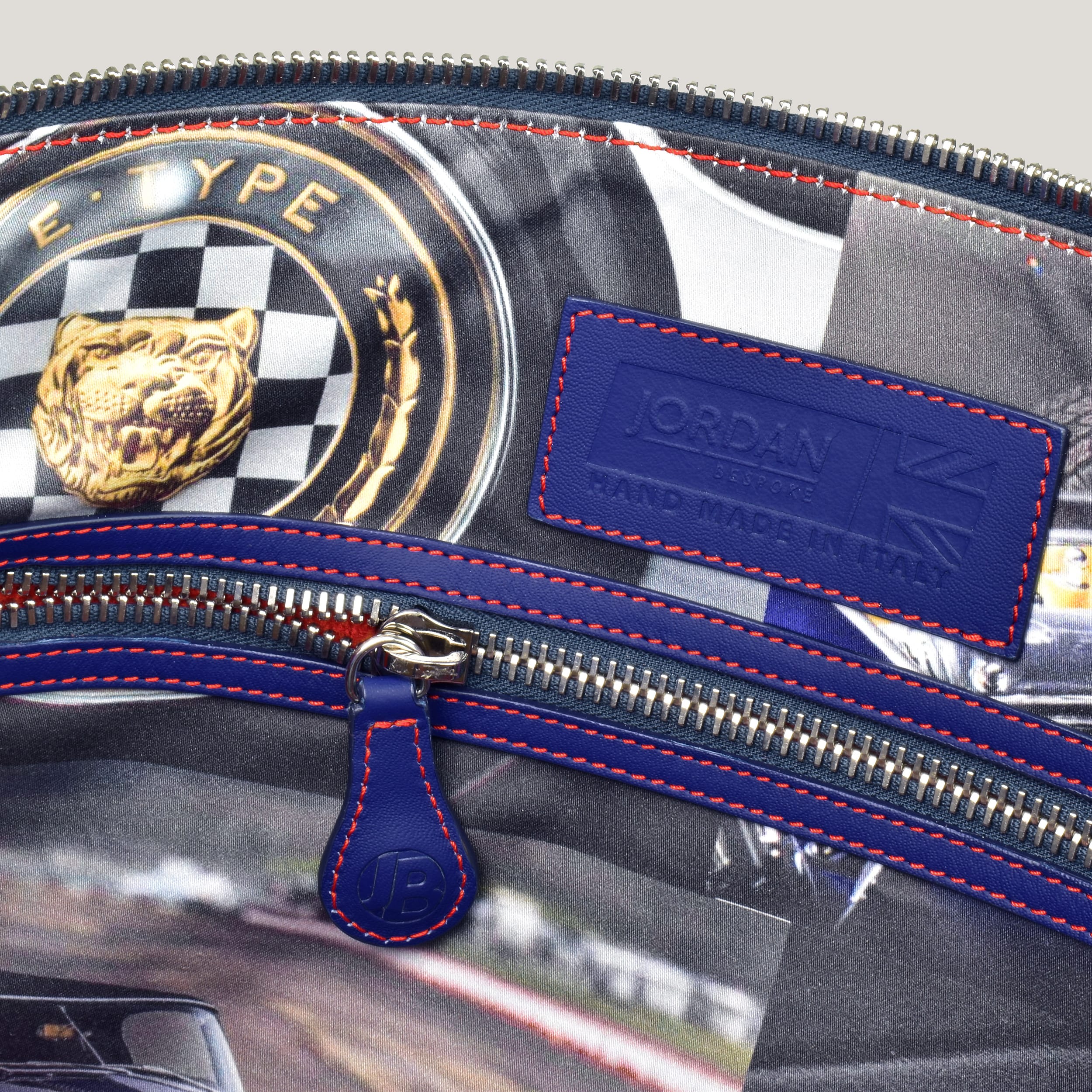 folio case jaguar blue inner