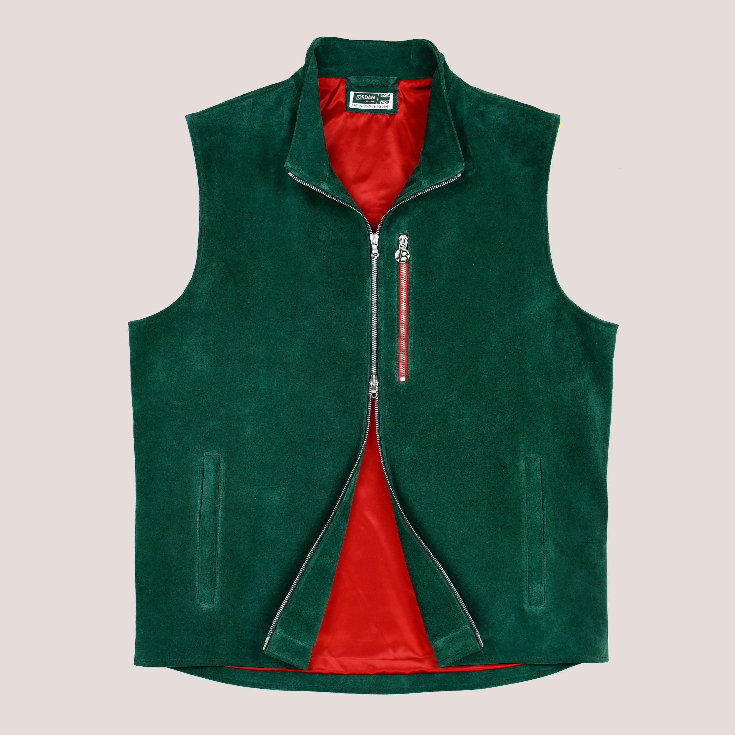 Gilet - British Racing Green