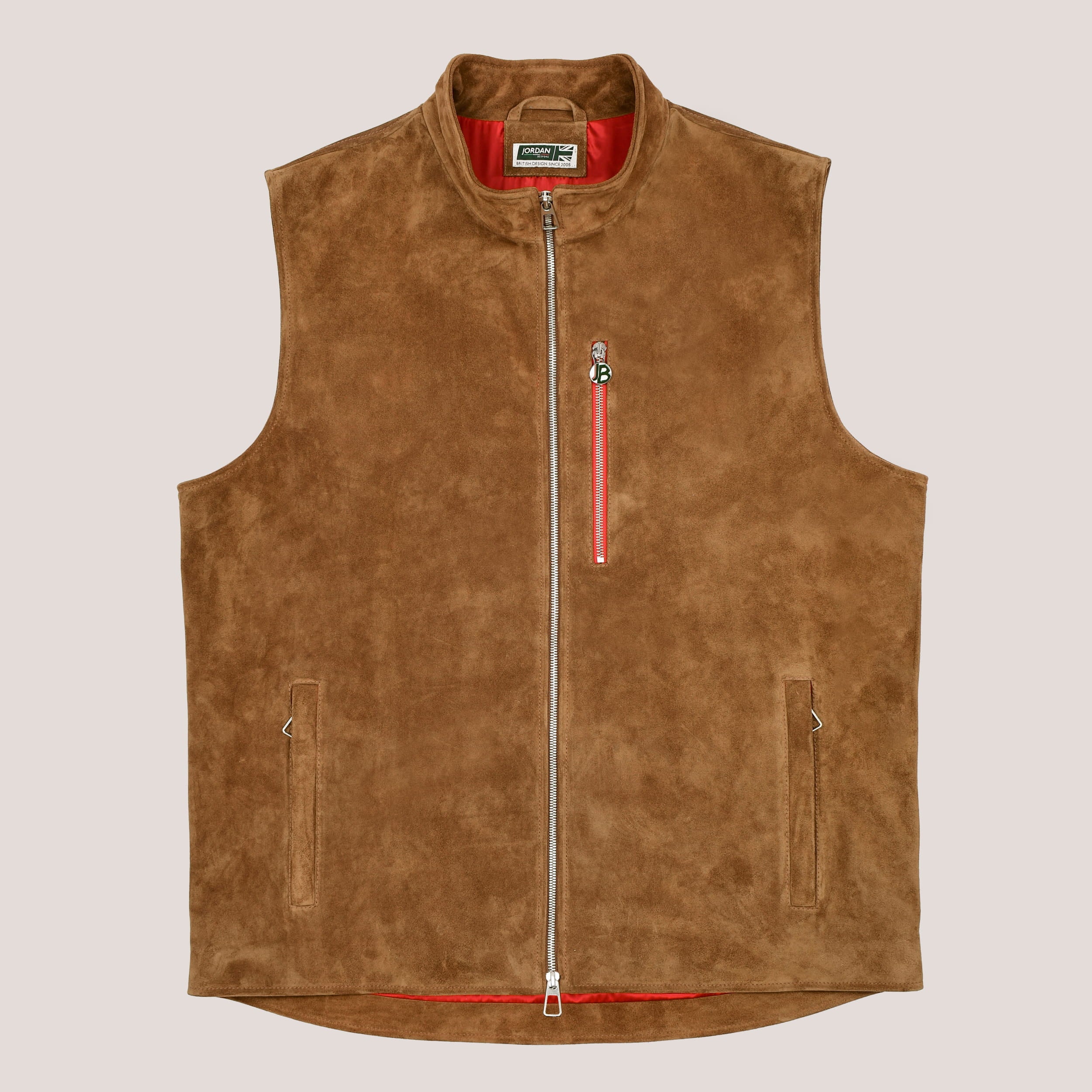 Gilet - Tan Tuscan Suede