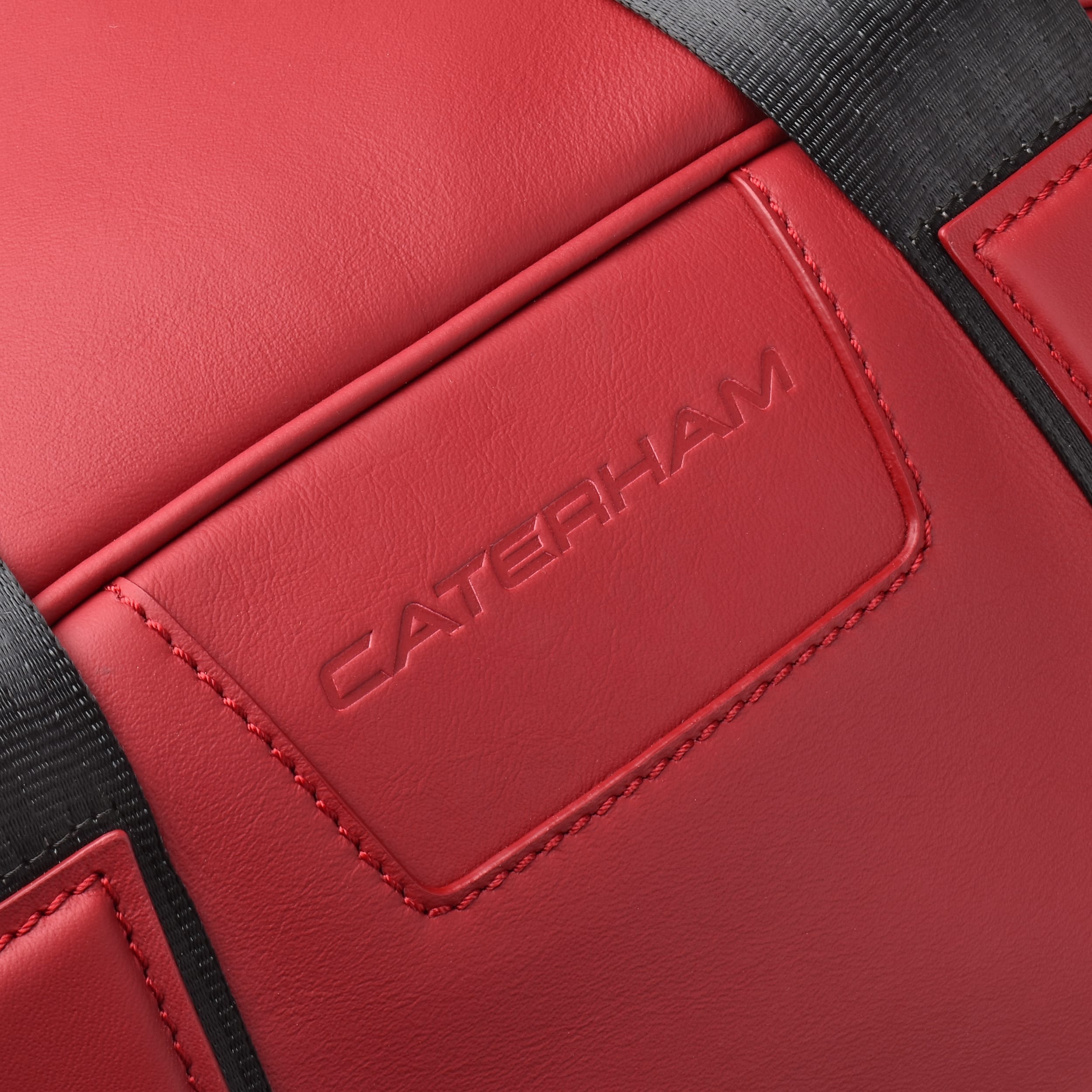 helmet bag caterham red7 logo
