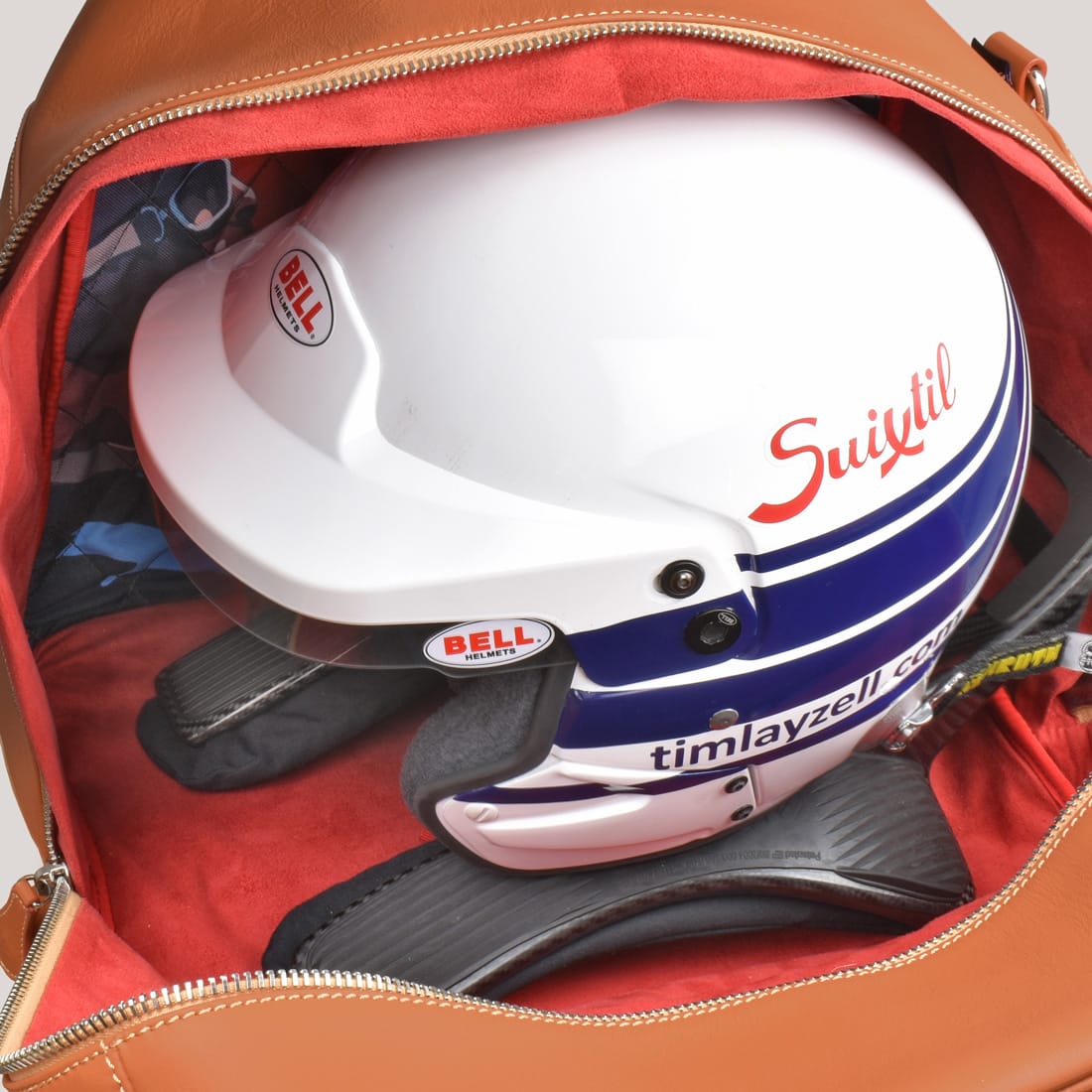 helmet bag layzell open