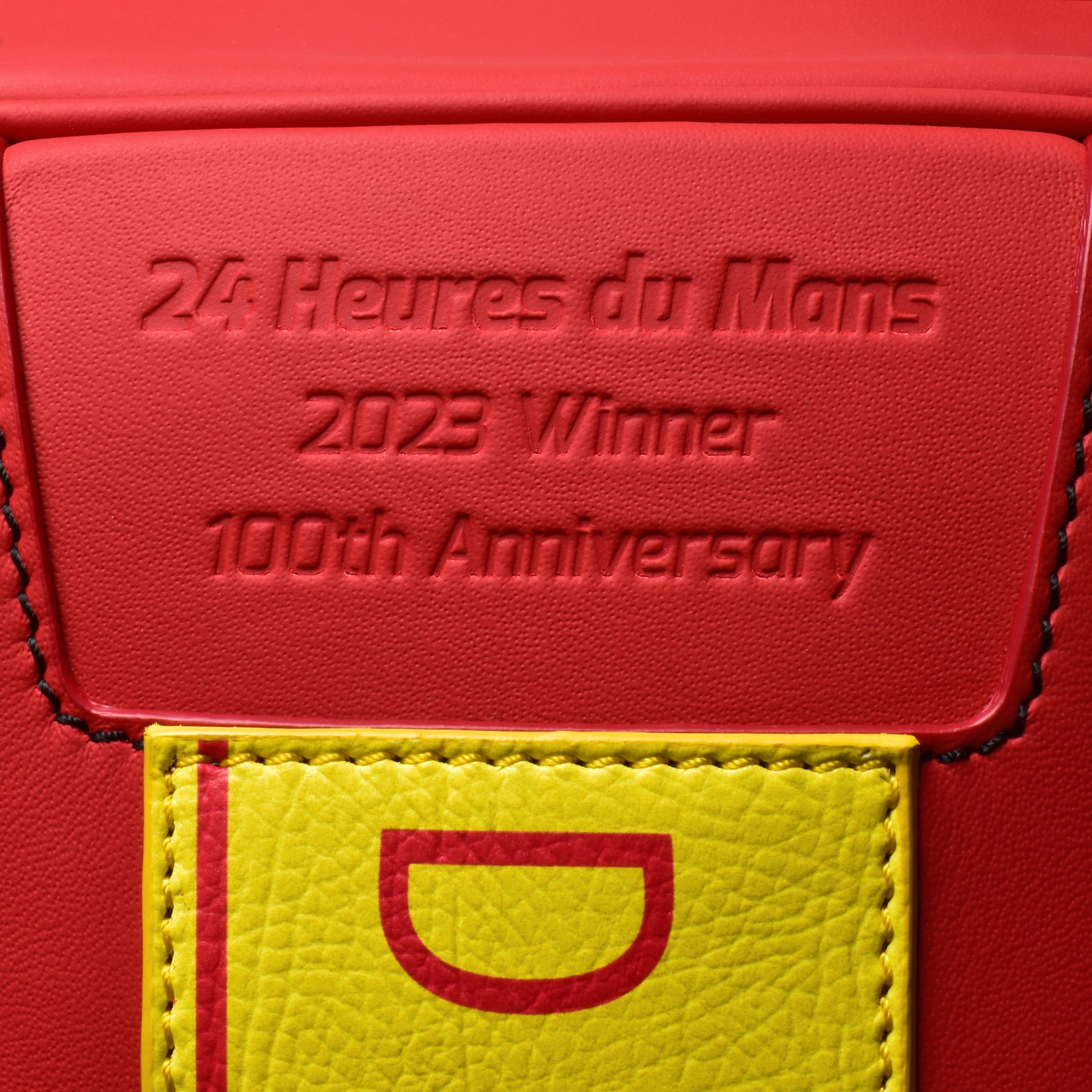 helmet bag le mans logo