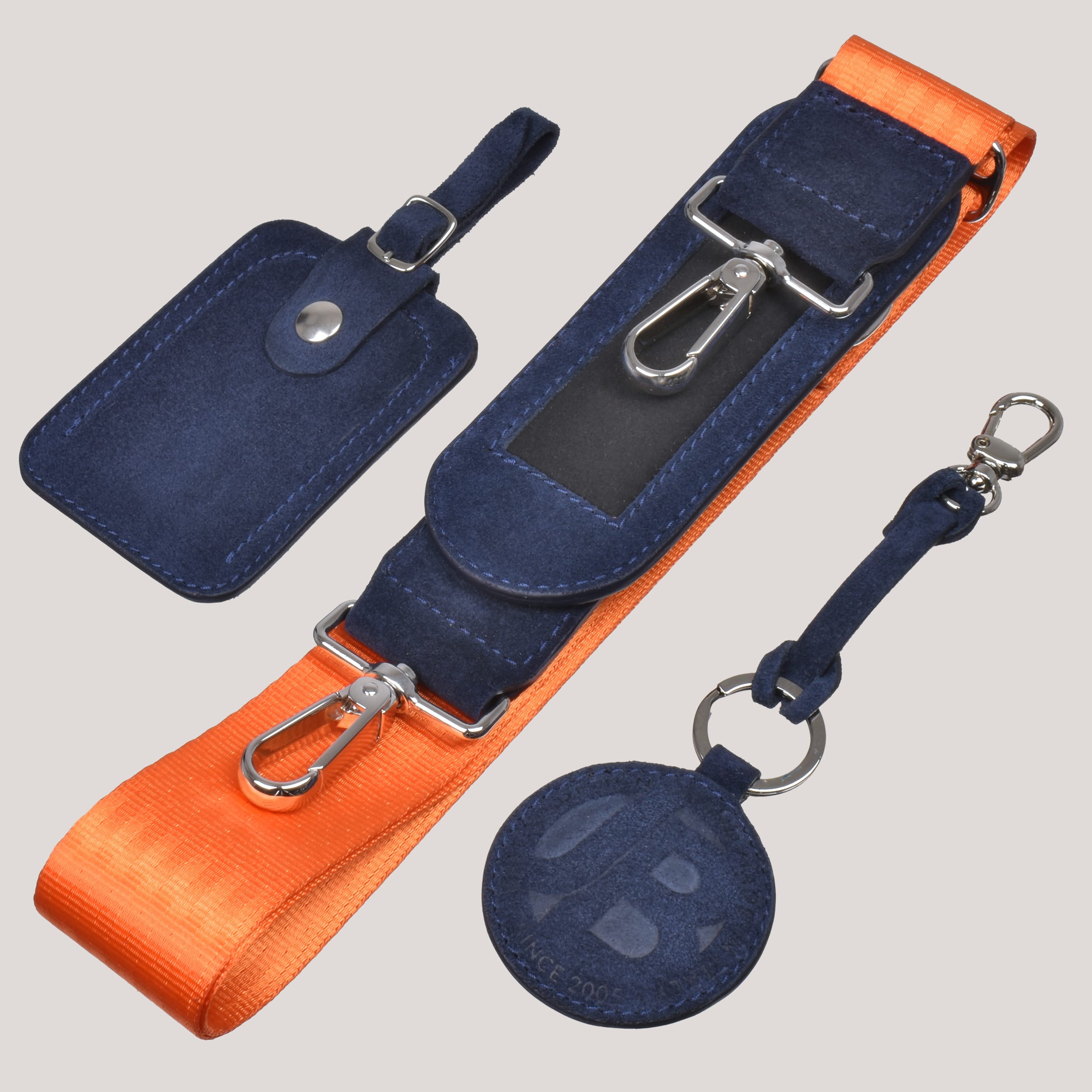 tuscan suede gto holdall blue accessories