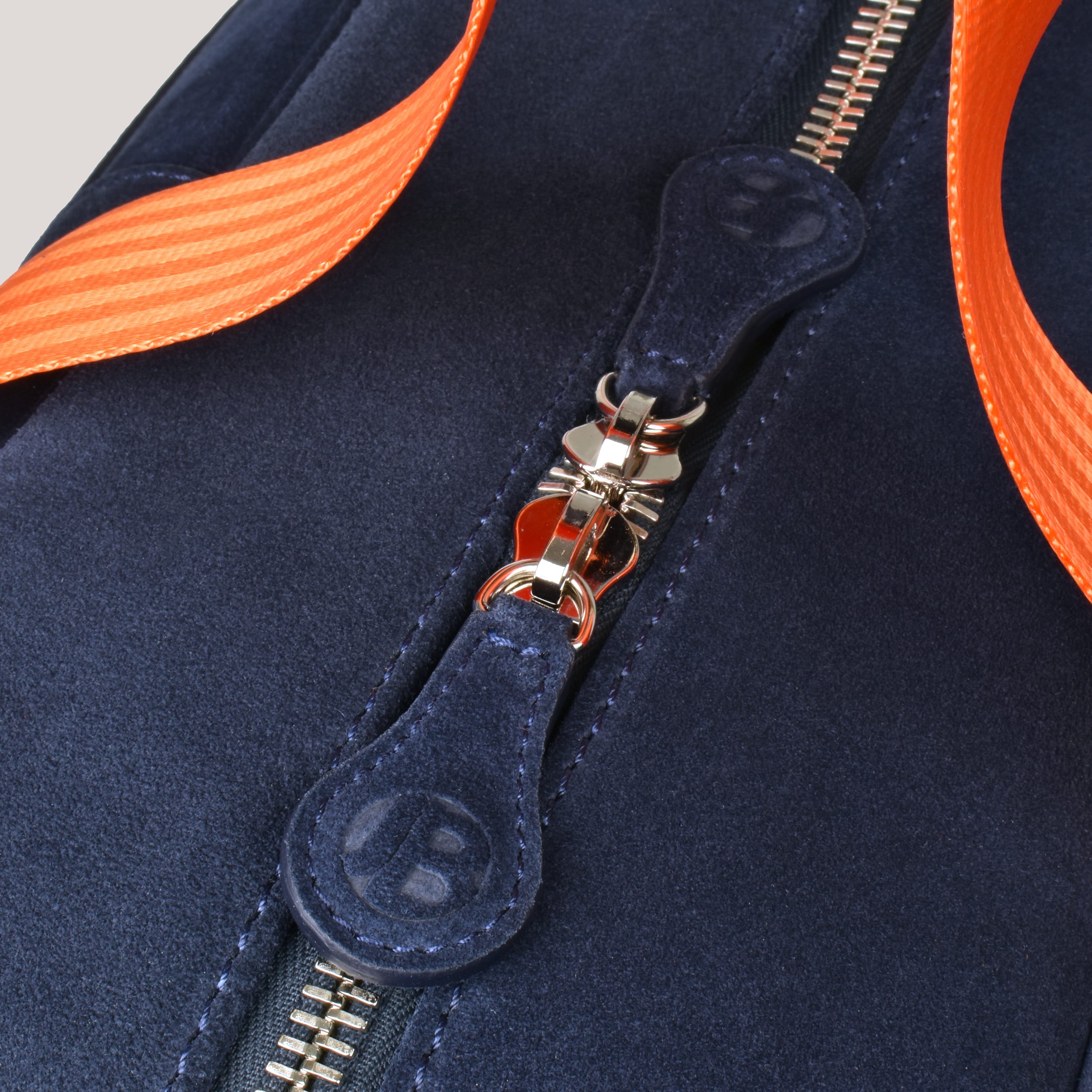 tuscan suede gto holdall blue zip