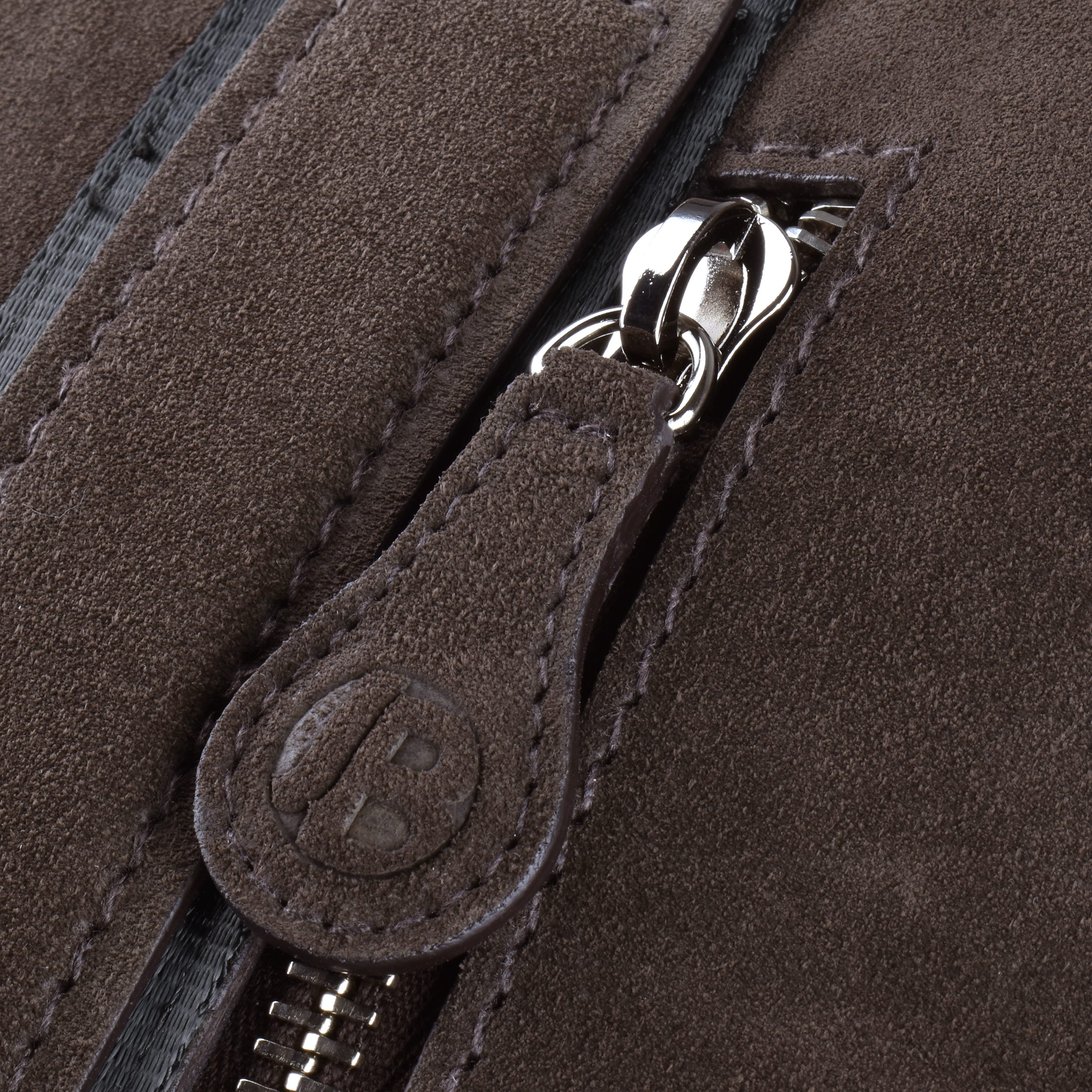 tuscan suede gto holdall brown detail