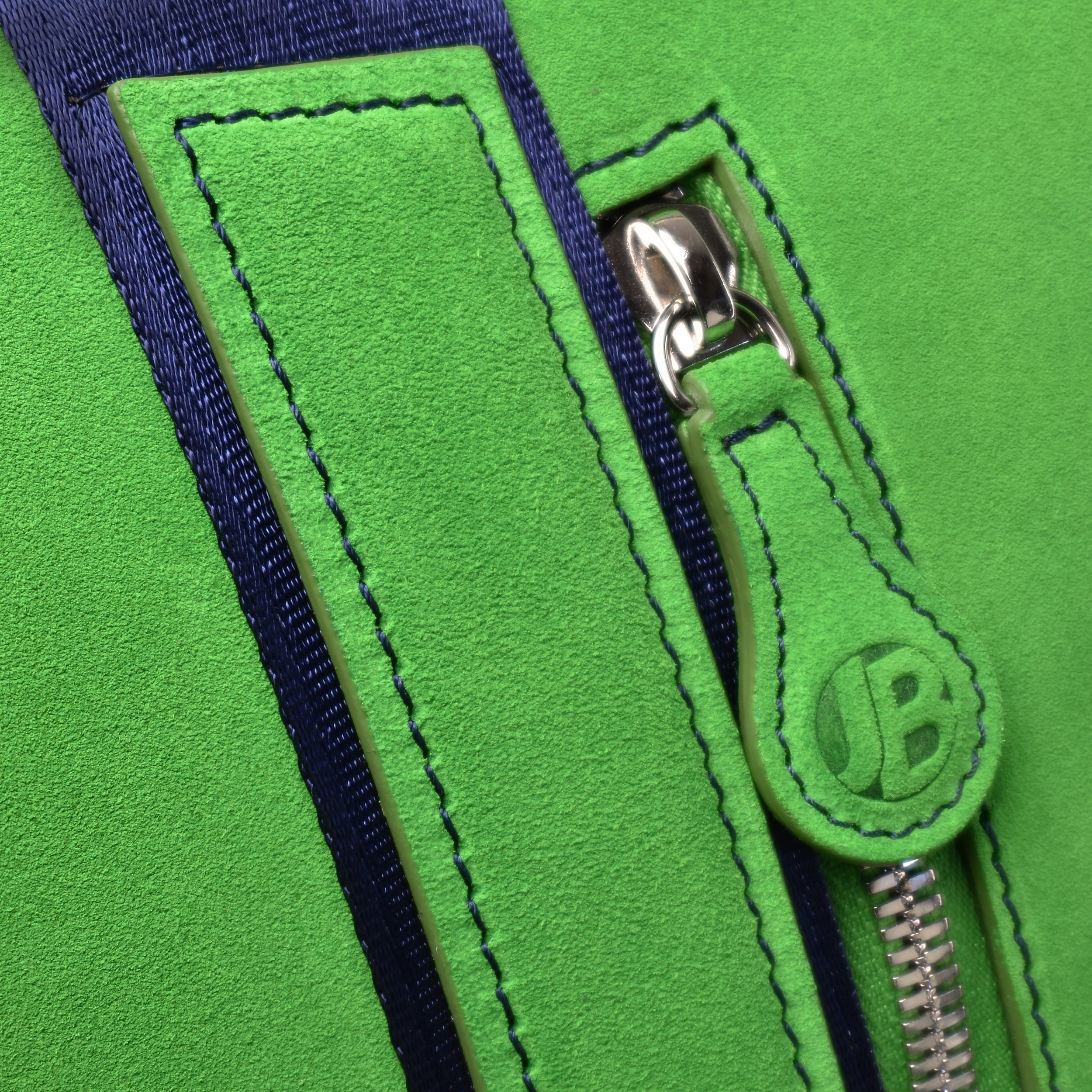 tuscan suede gto holdall lime detail