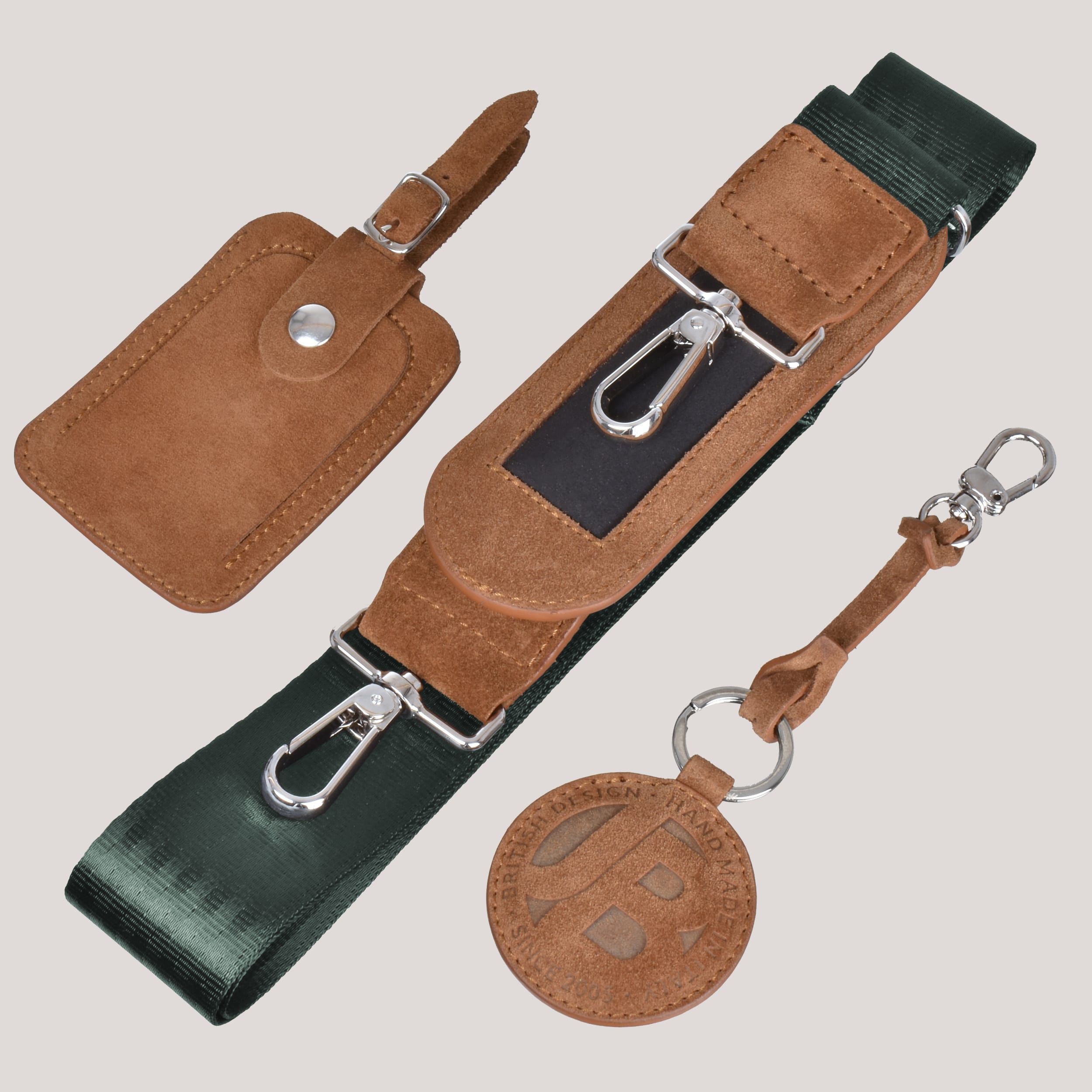 tuscan suede gto holdall tan accessories