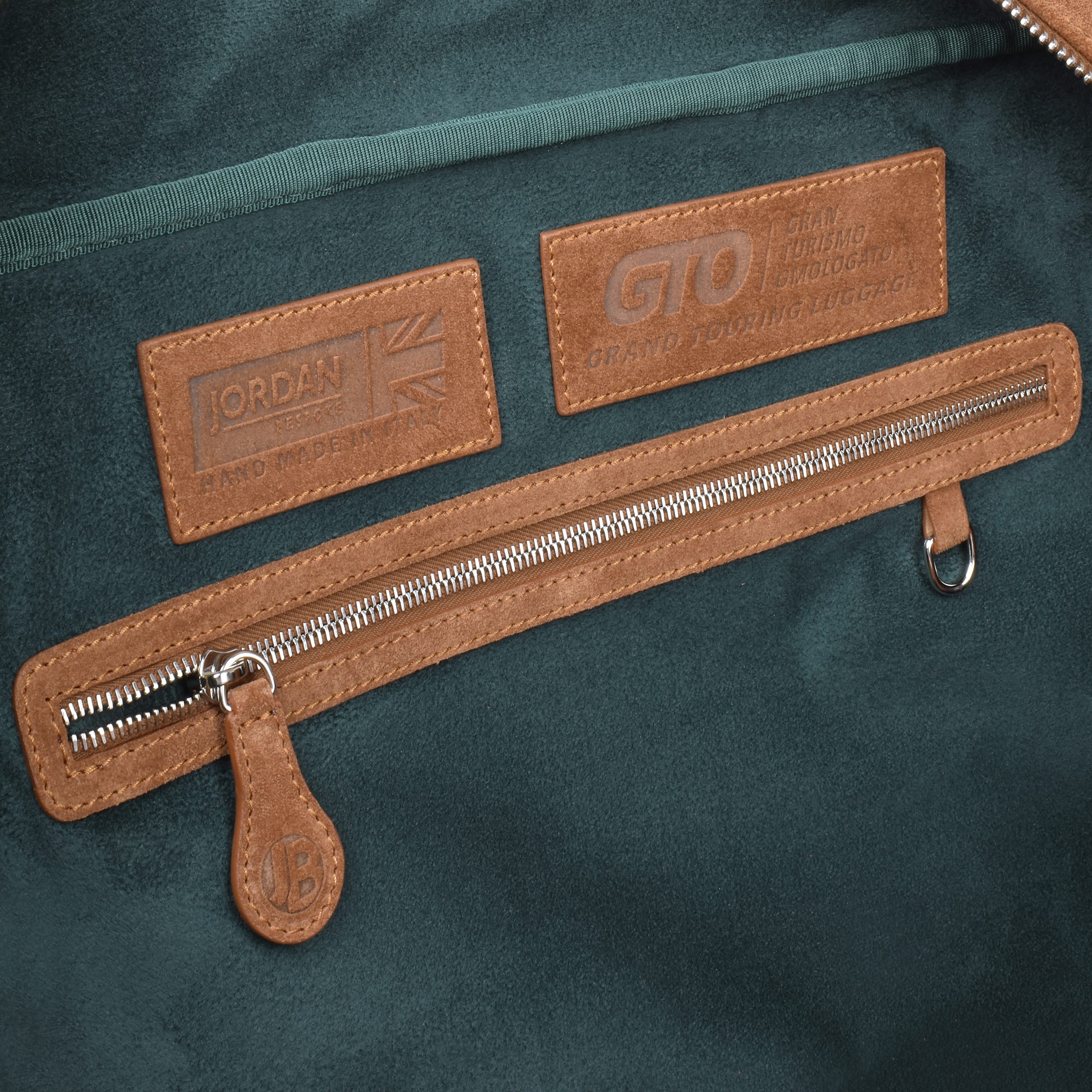 tuscan suede gto holdall tan inner