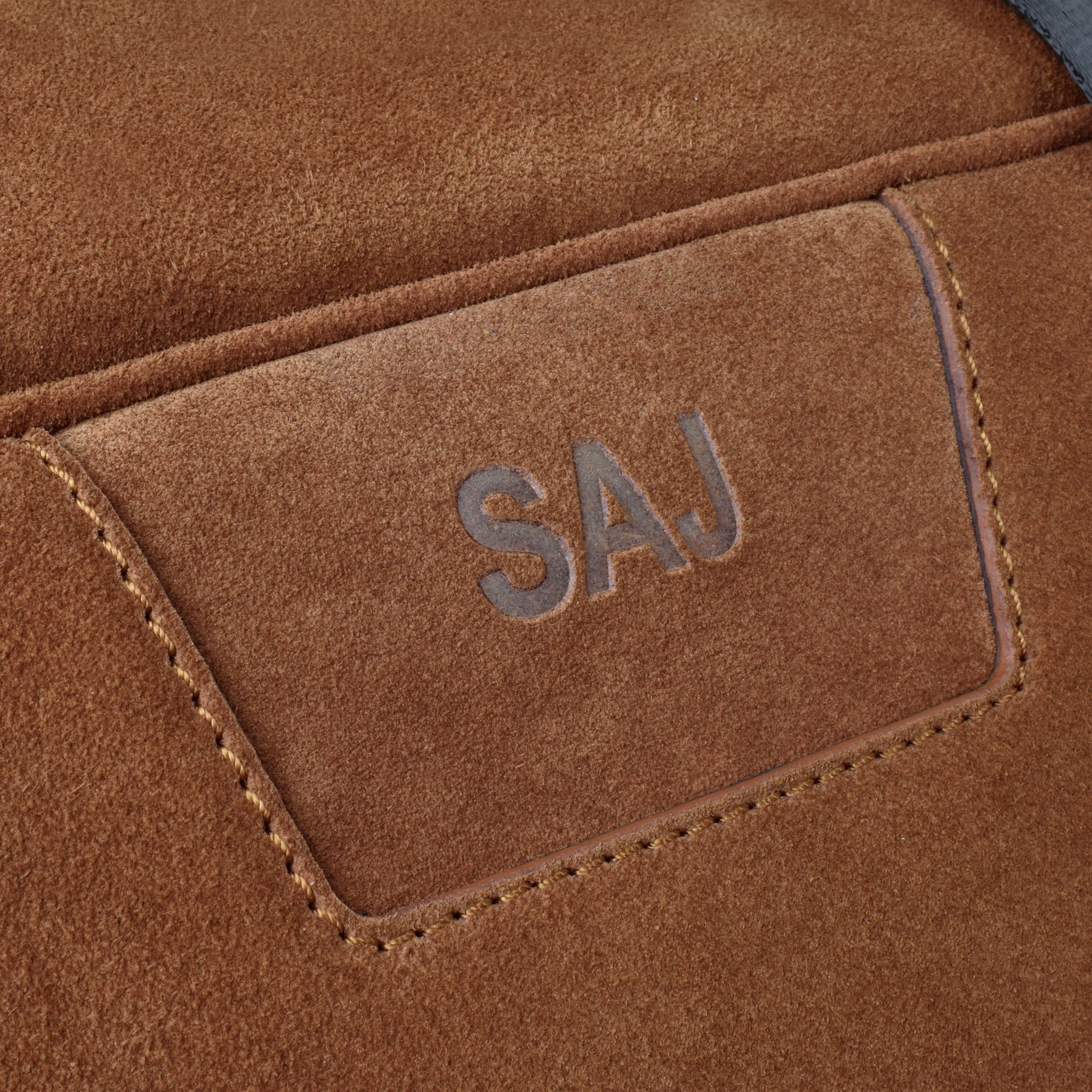 tuscan suede gto holdall tan logo