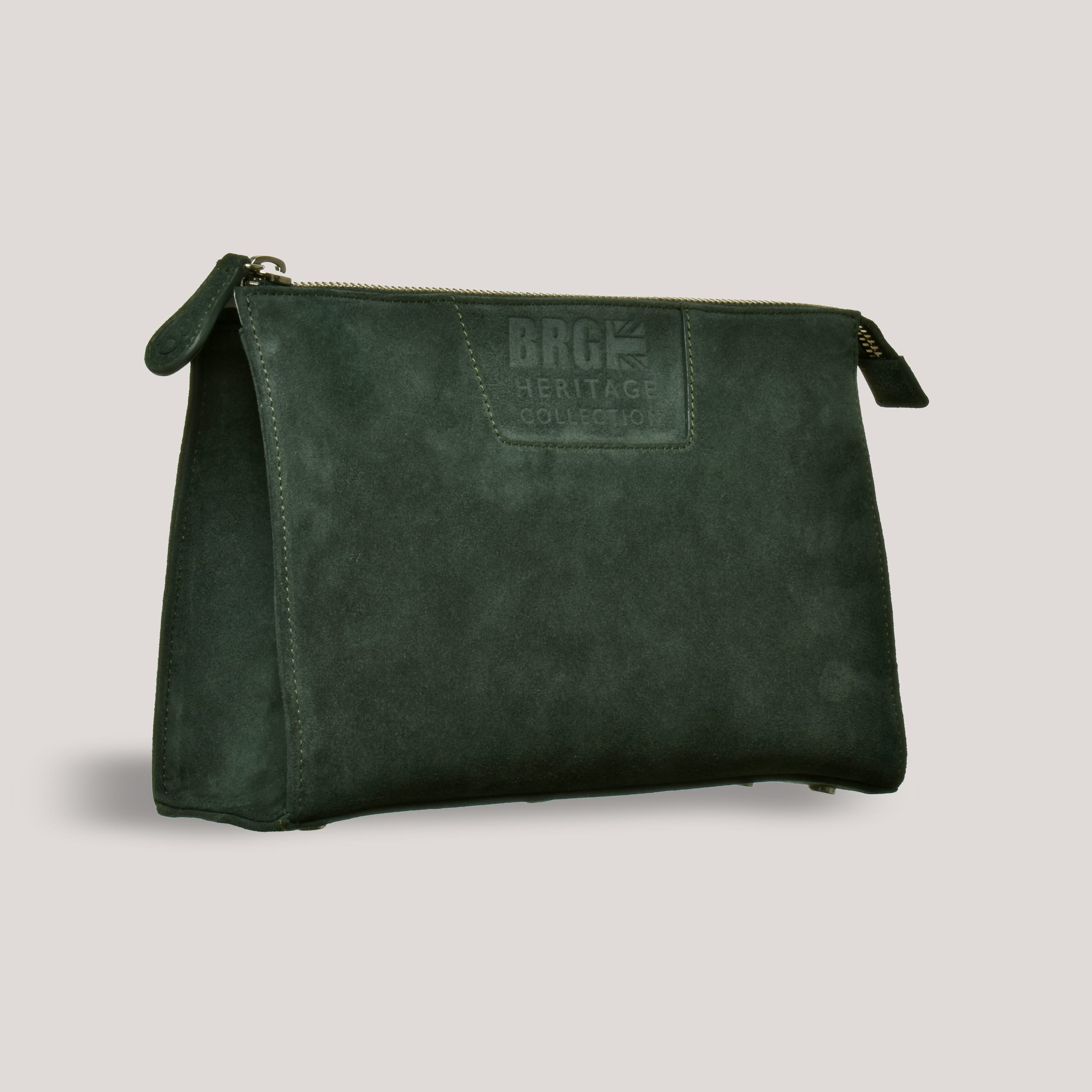 washbag brg tuscan suede angle