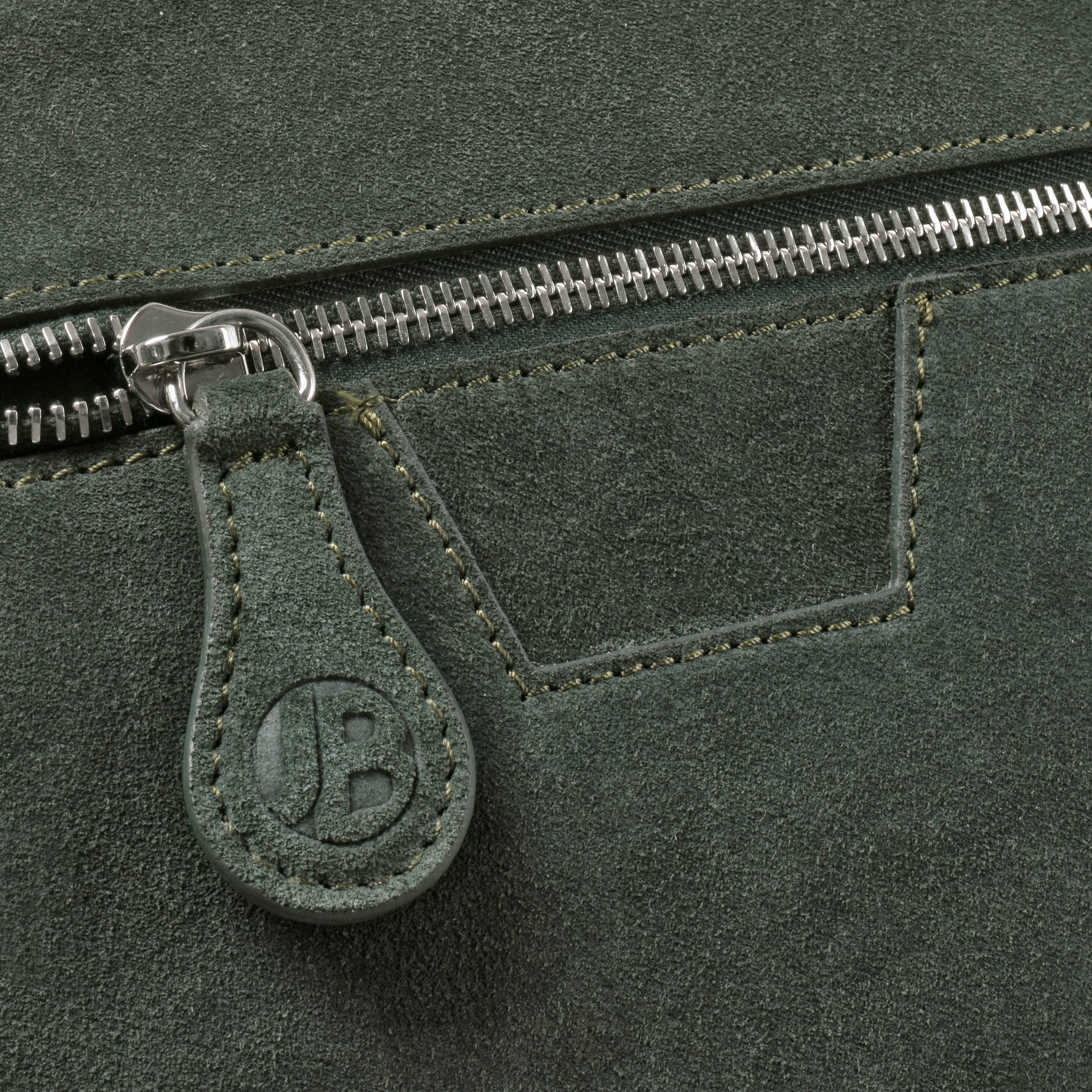 washbag brg tuscan suede zip