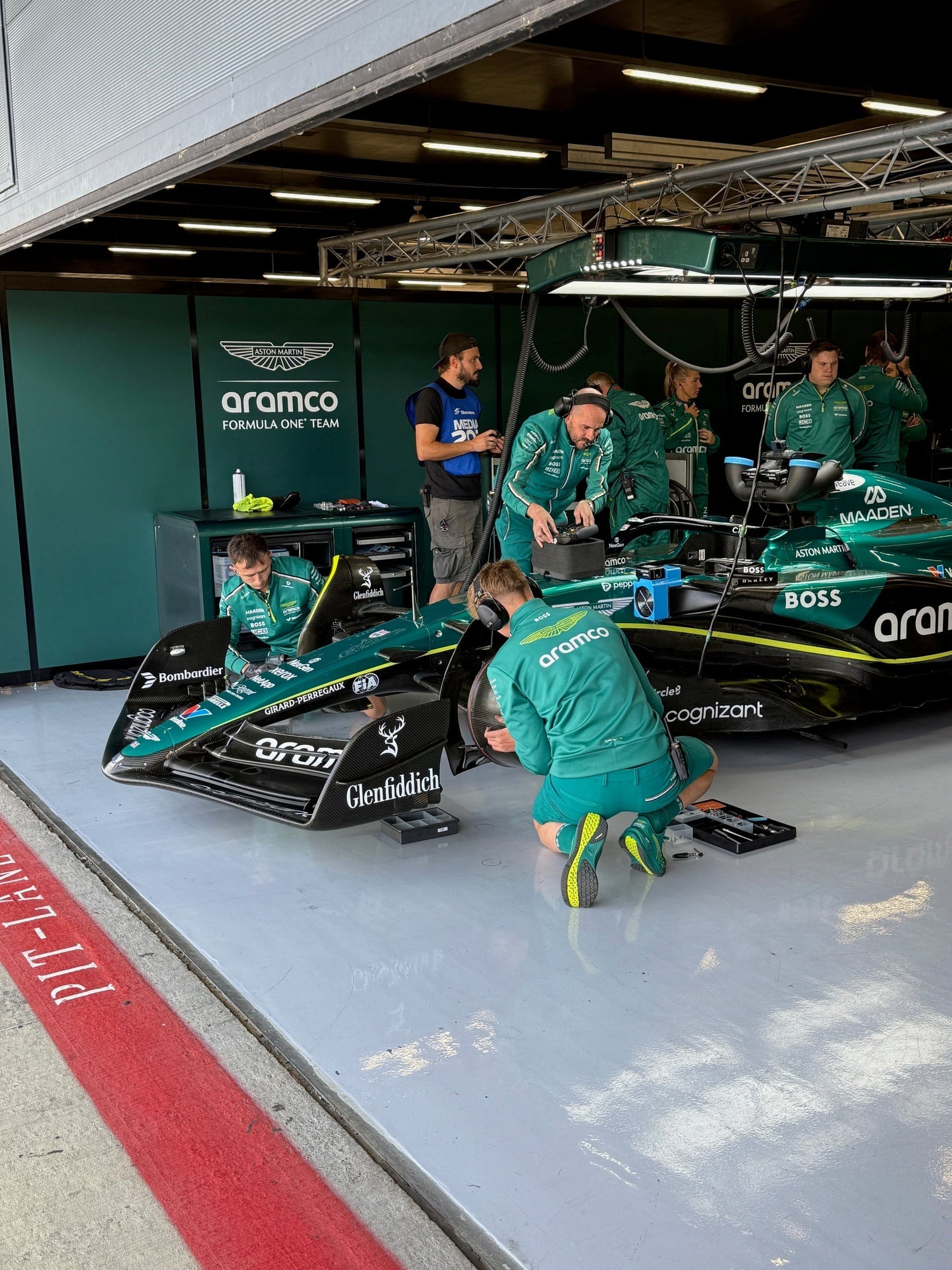 Silverstone - Aston Martin F1 Test