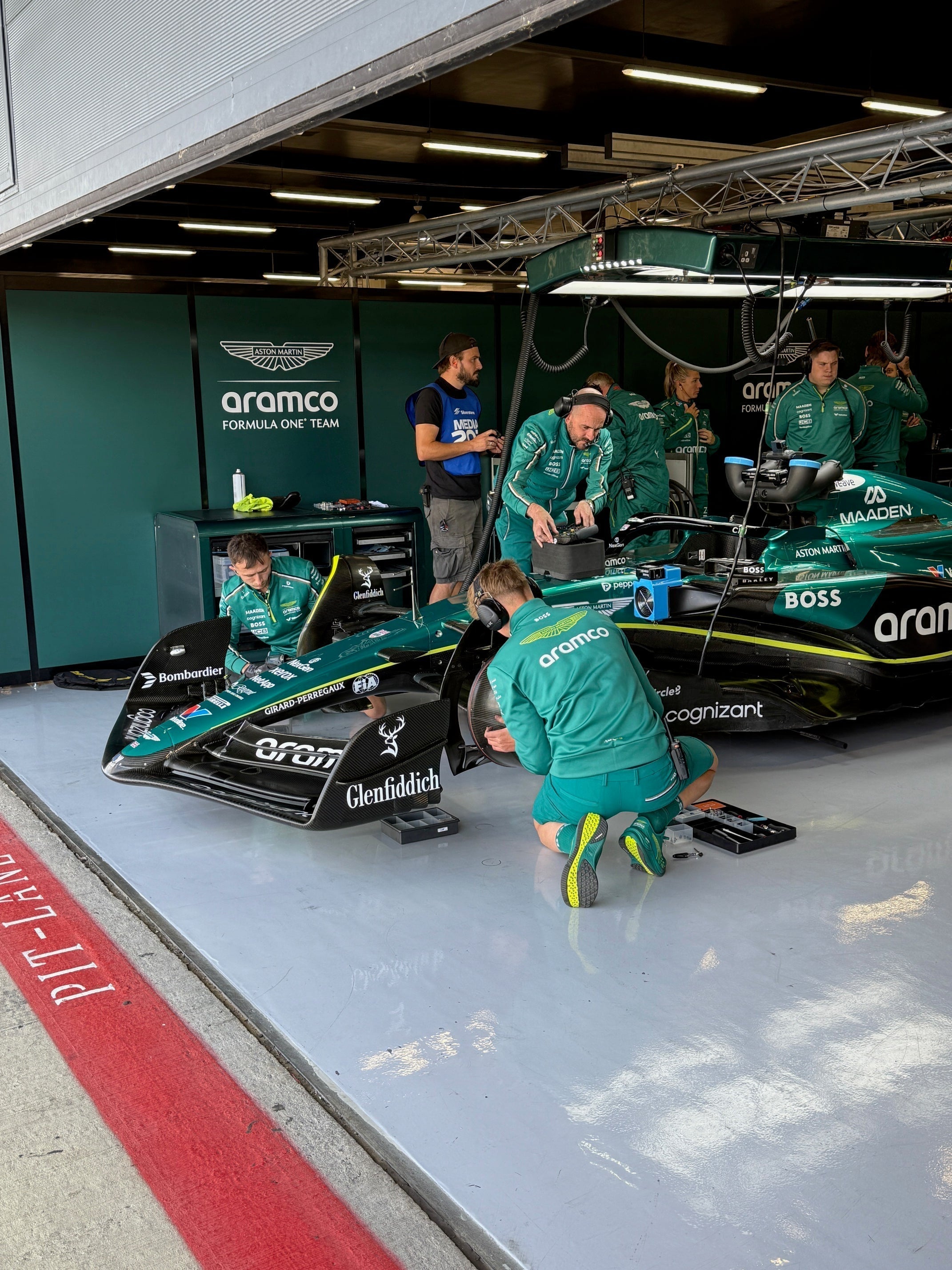 Silverstone - Aston Martin F1 Test