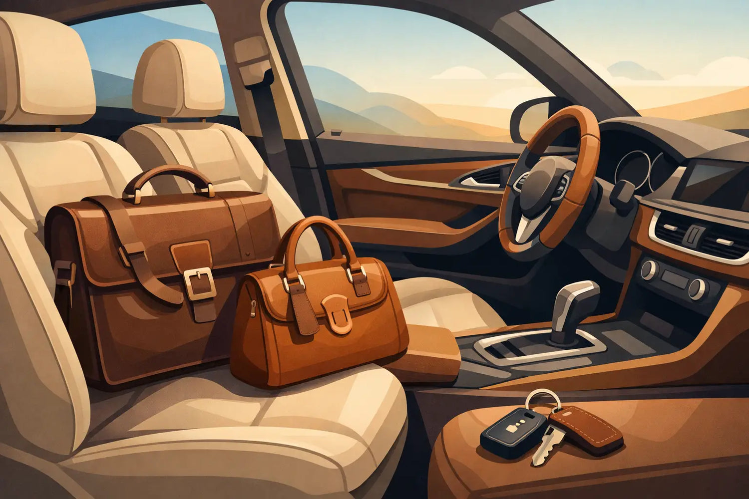 Can Leather Bags Match Car Interiors Perfectly?