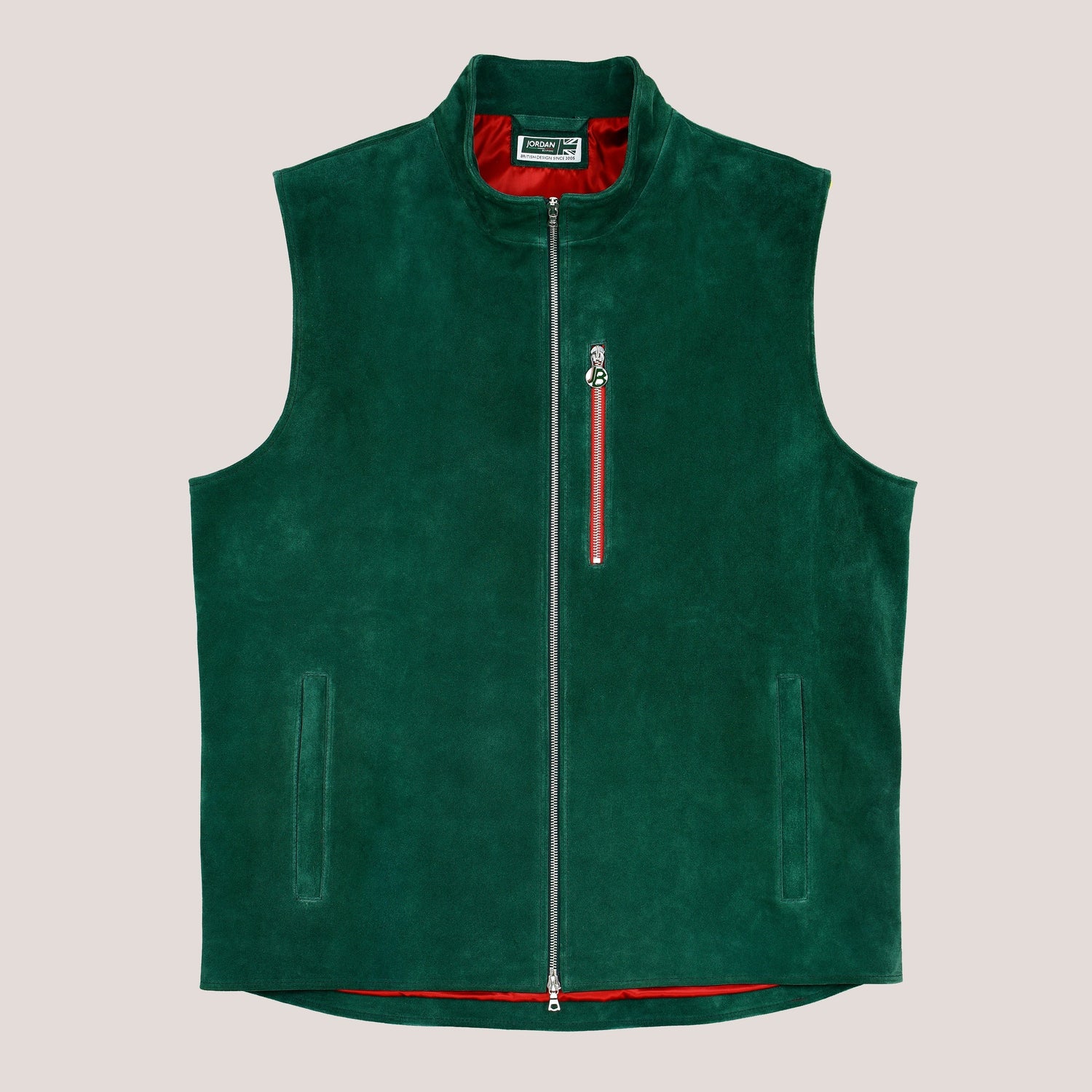 Gilet British Racing Green