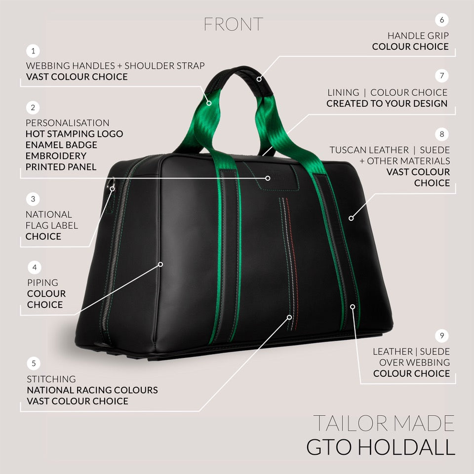 Tailor Made Leather GTO Holdall