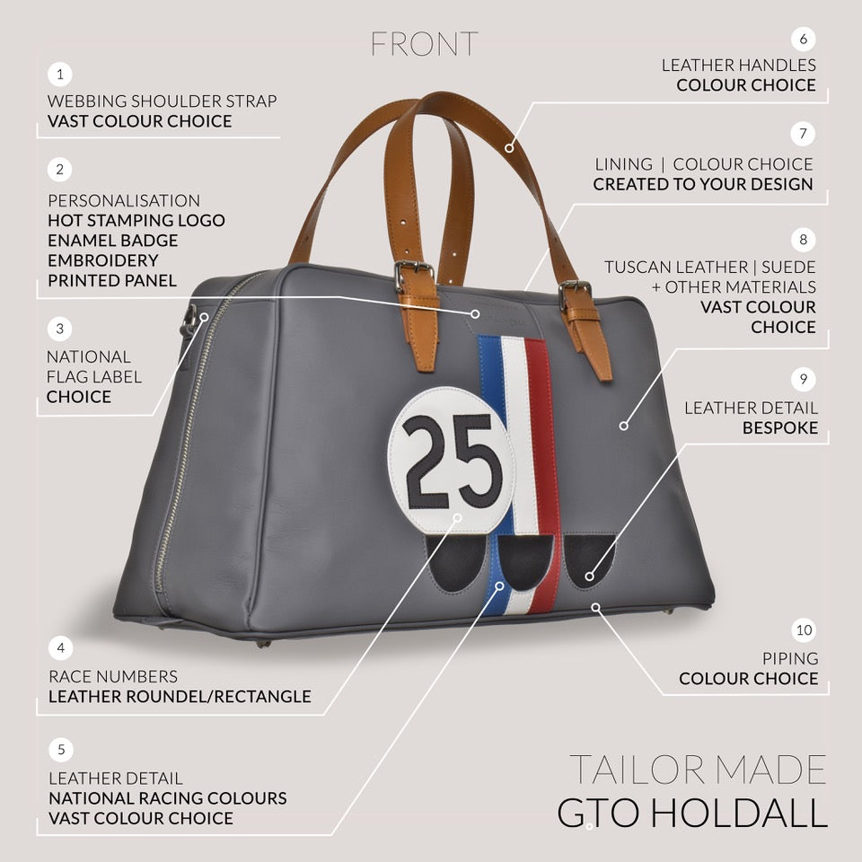 Tailor Made Race Number GTO Holdall