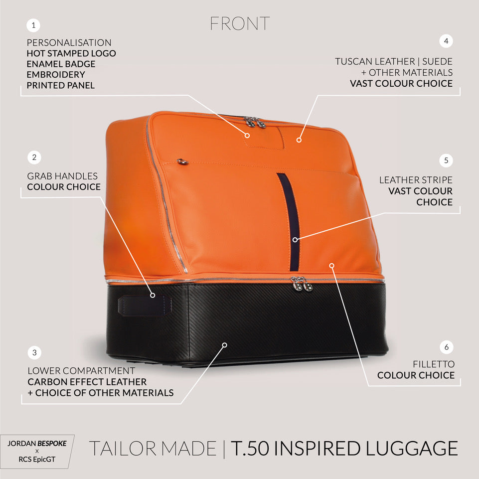 Gordon Murray T.50 Fitted Luggage