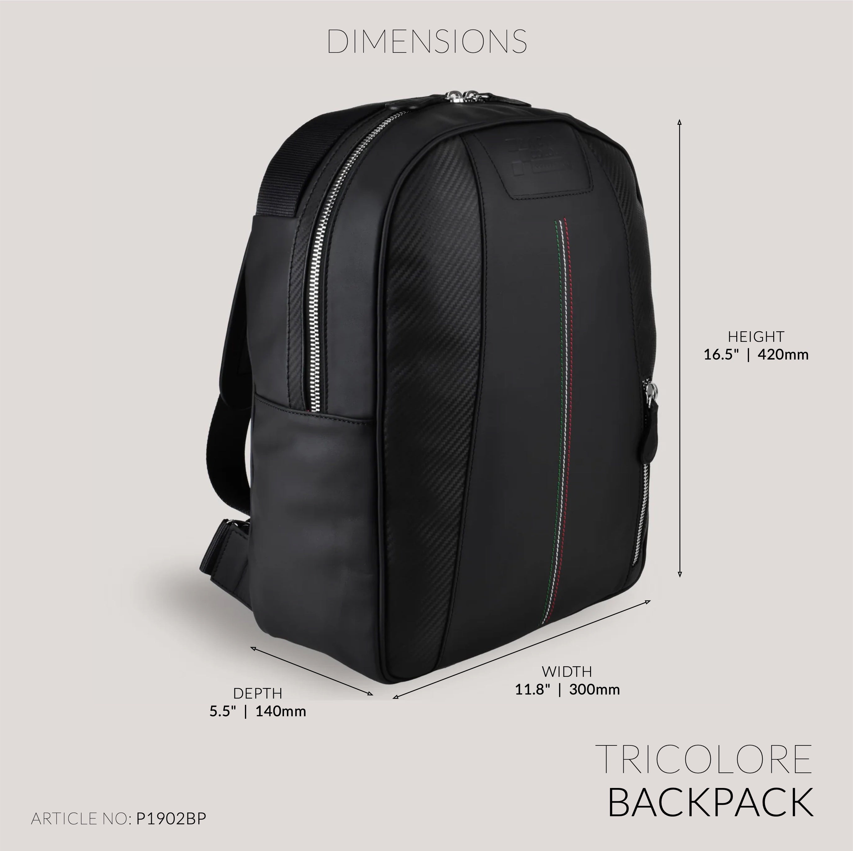 GTO Backpack - Tricolore