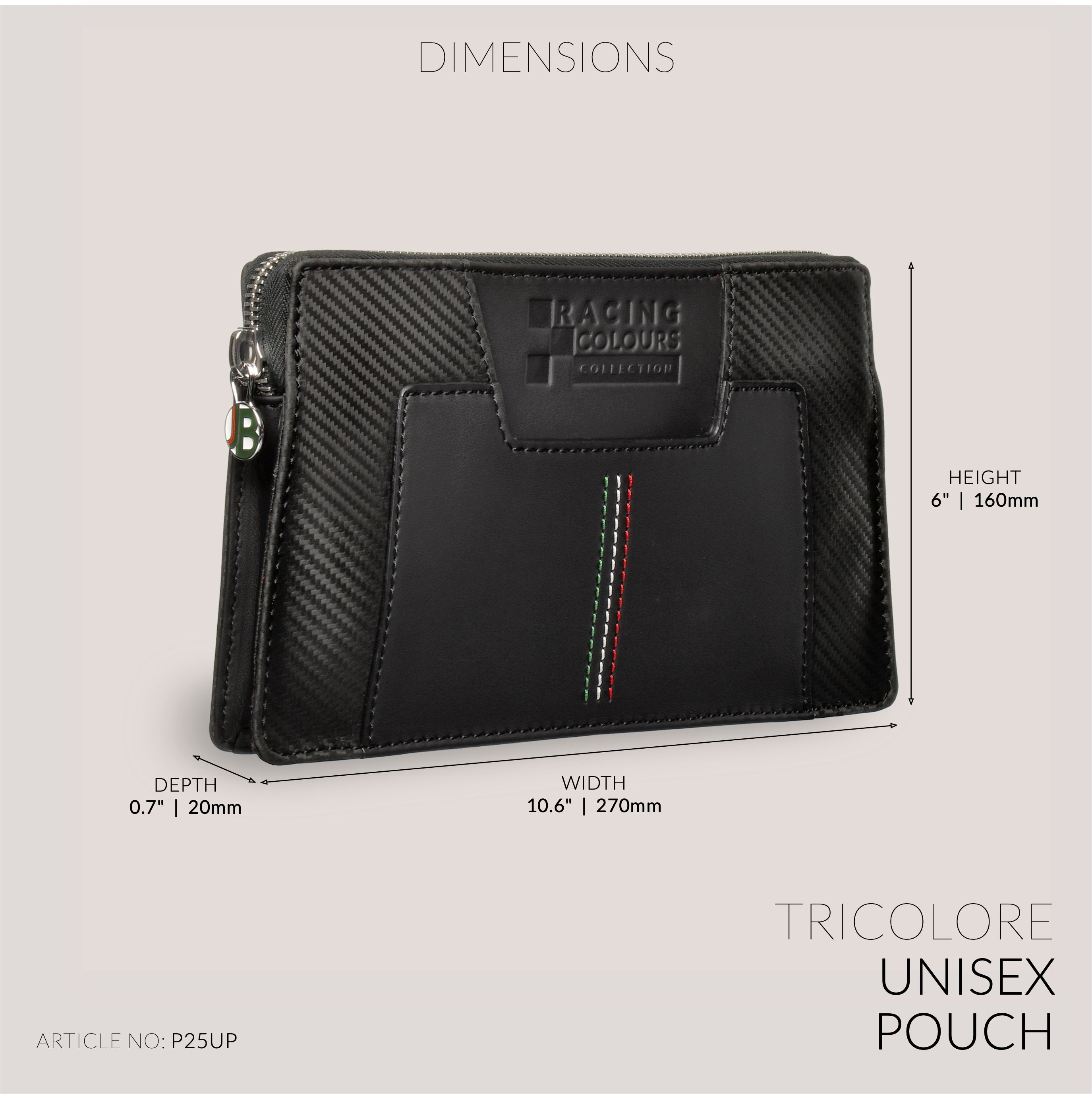 Unisex Pouch - Tricolore