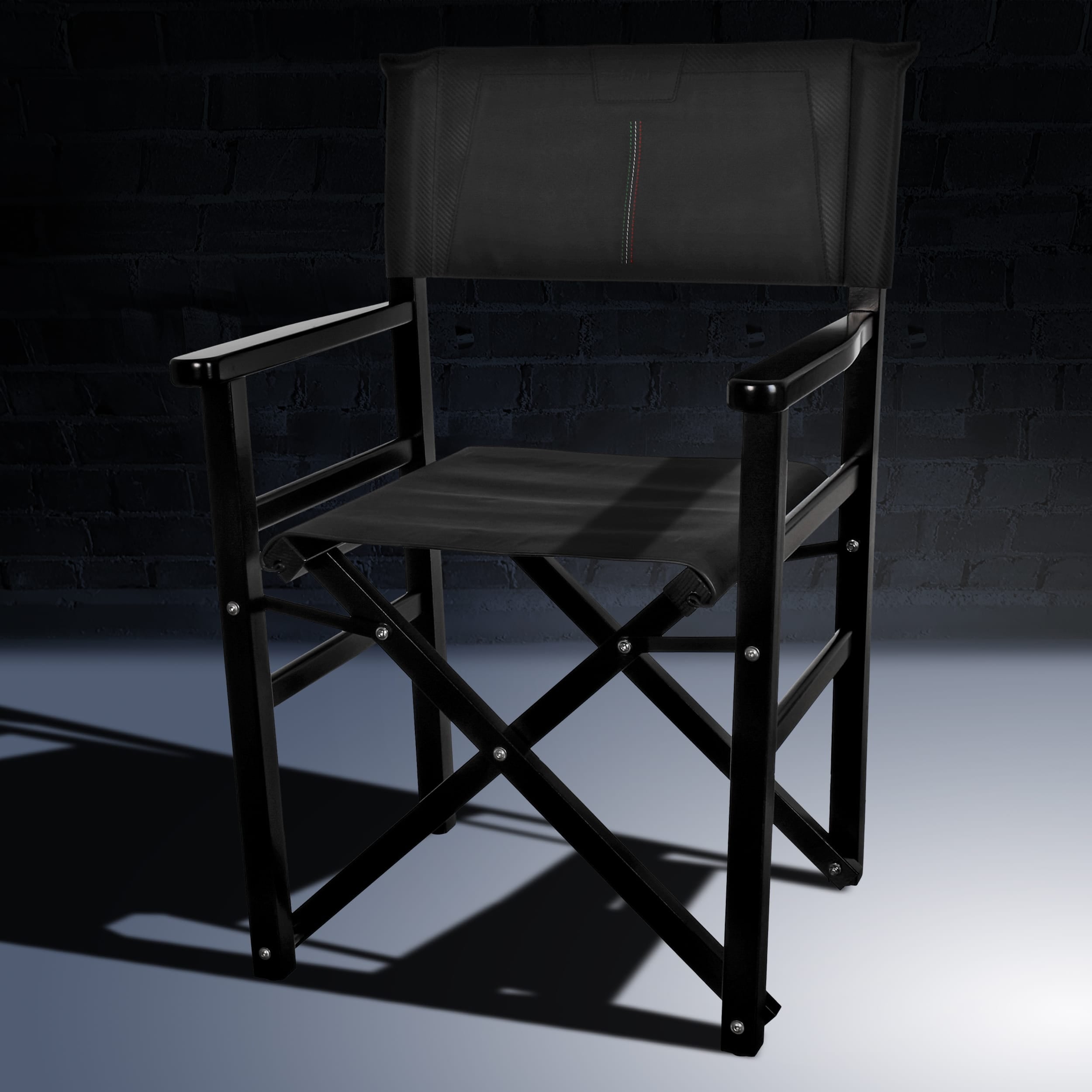 Directors Chairs - Piano Black Finish