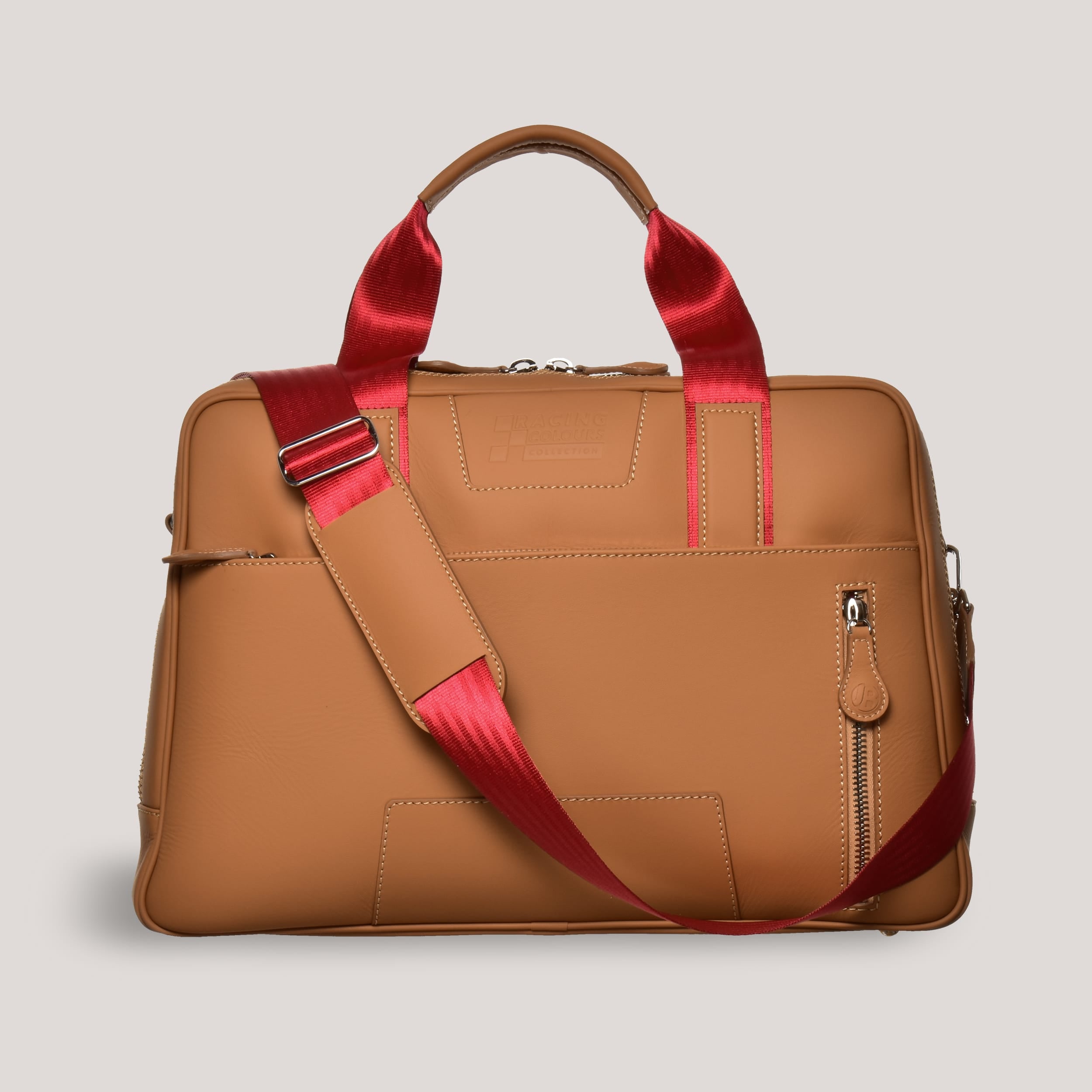 gto twin briefcase tan strap