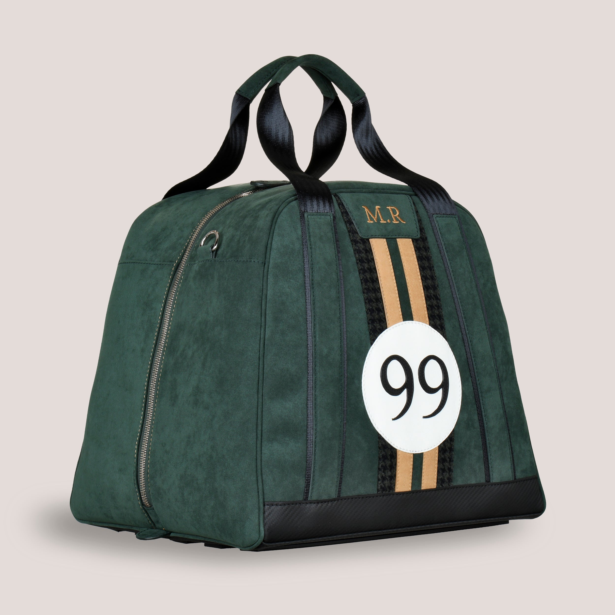 Personalised Bespoke Luxury Racing Helmet Bags | Tailor Made