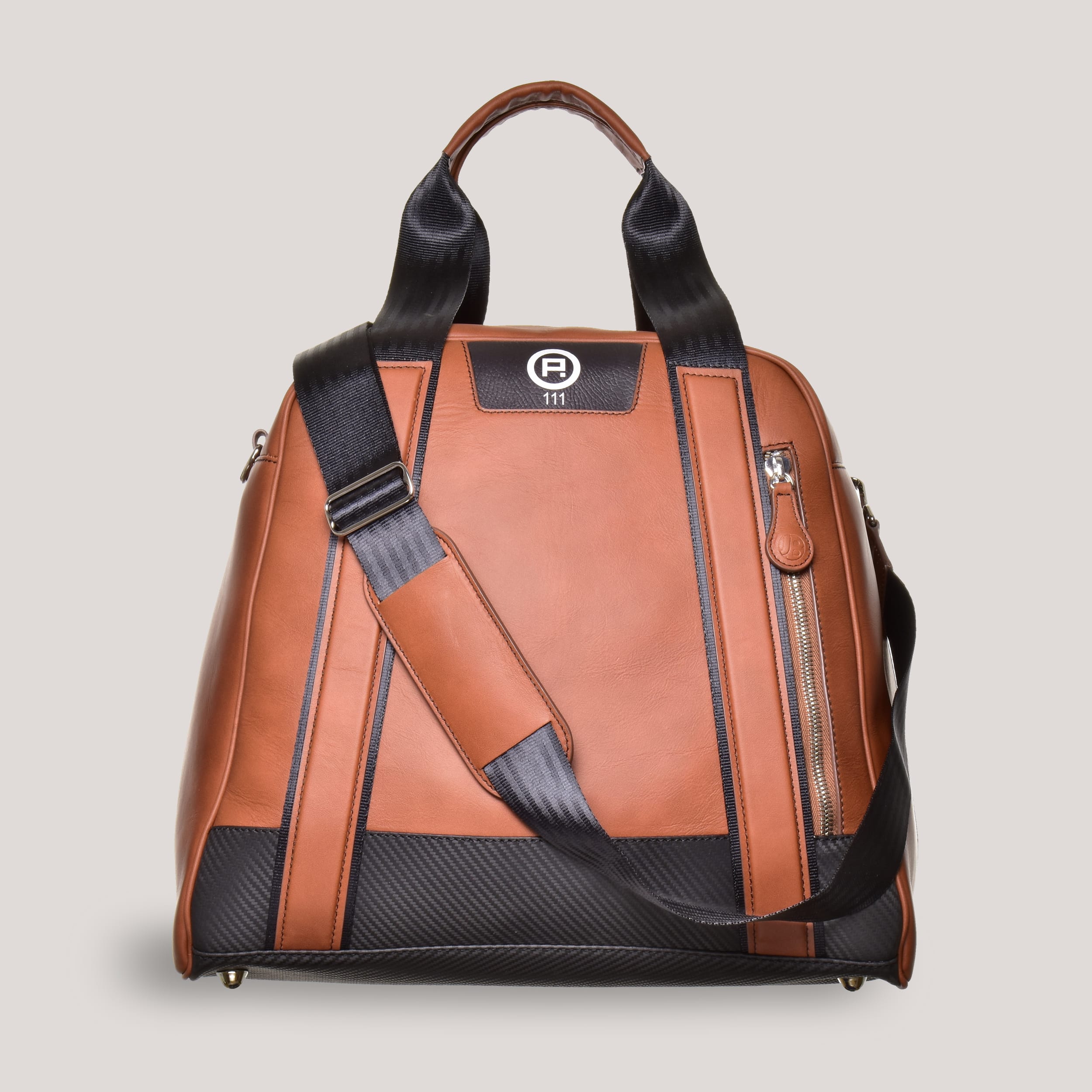 helmet bag prdc brown strap
