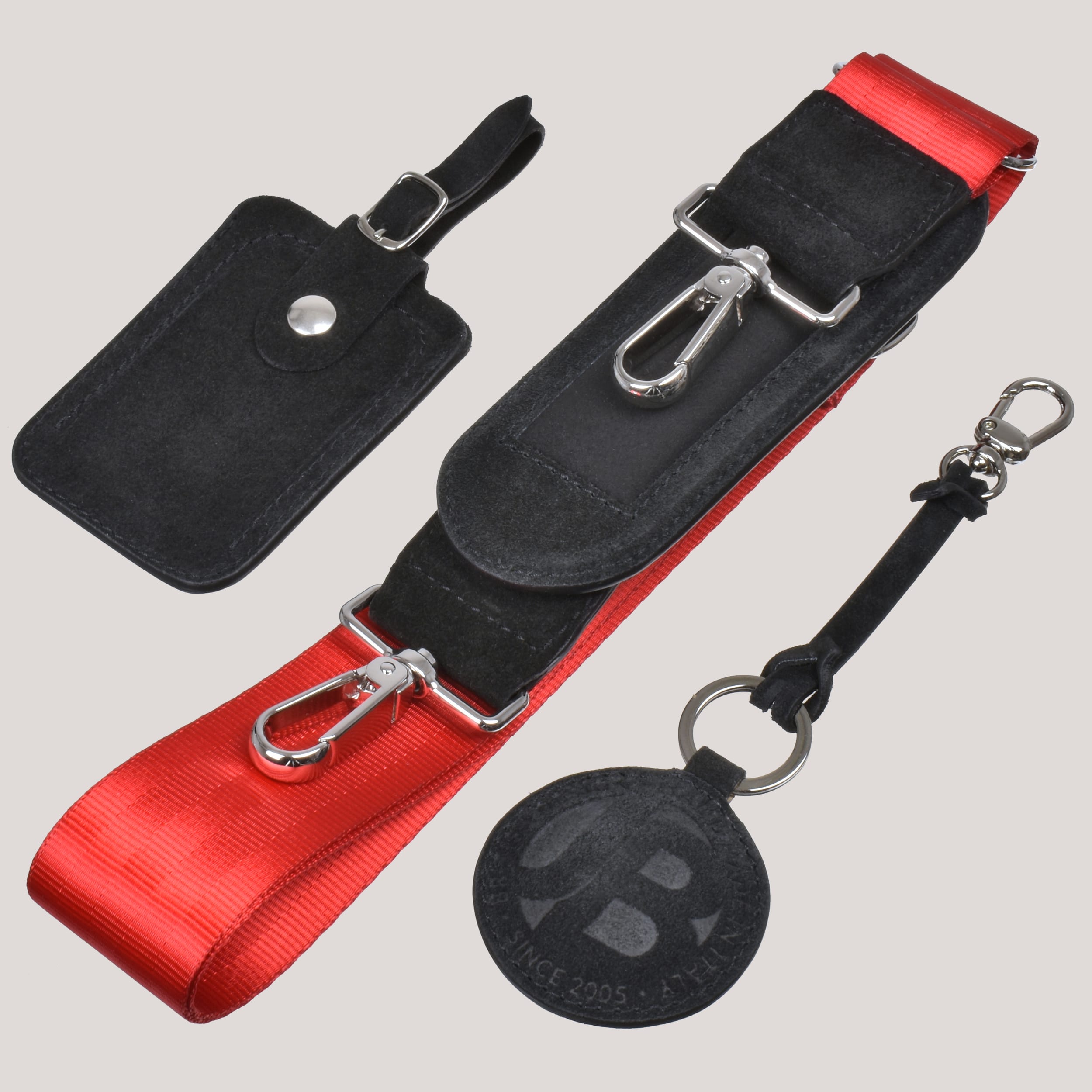 tuscan suede gto holdall black accessories