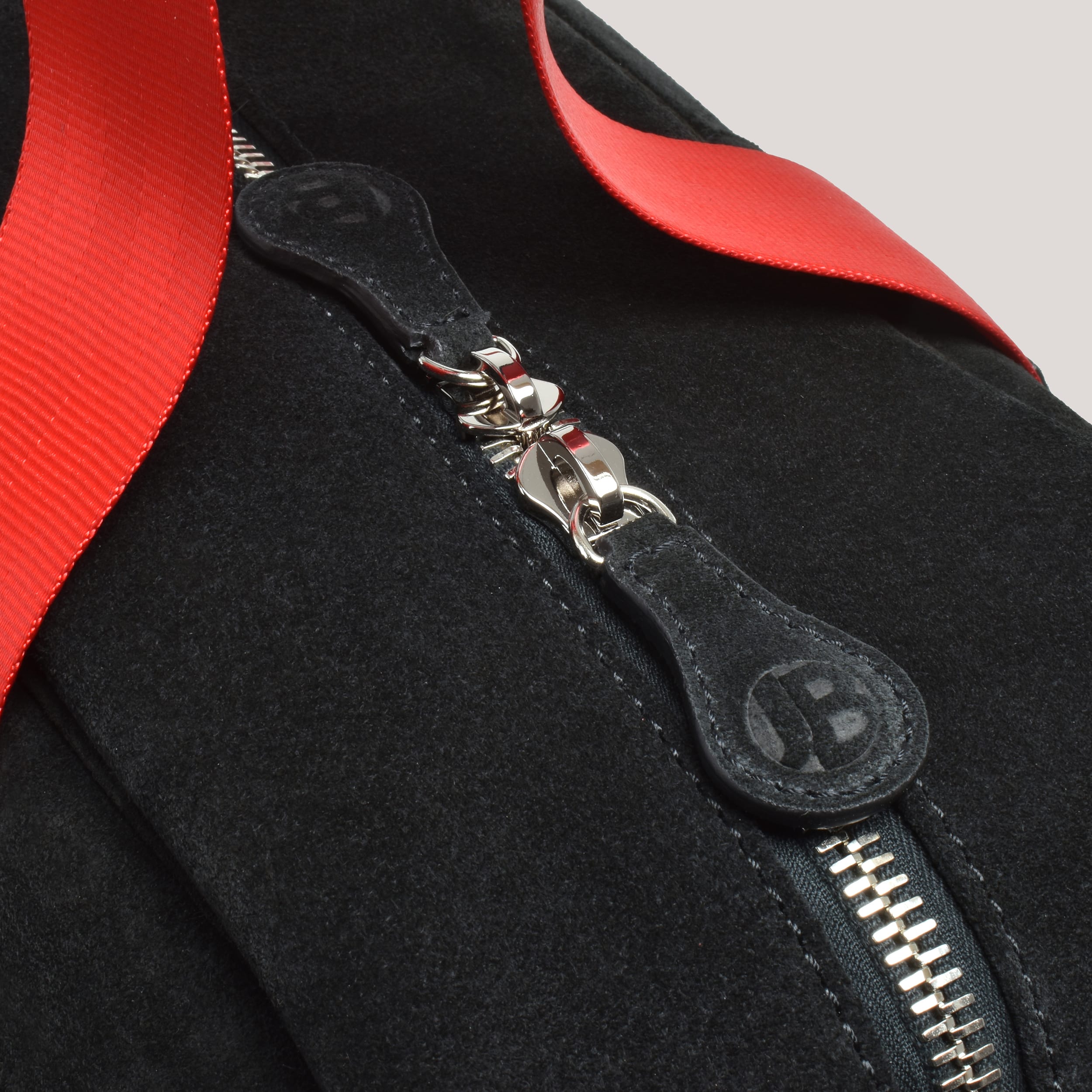 tuscan suede gto holdall black zip